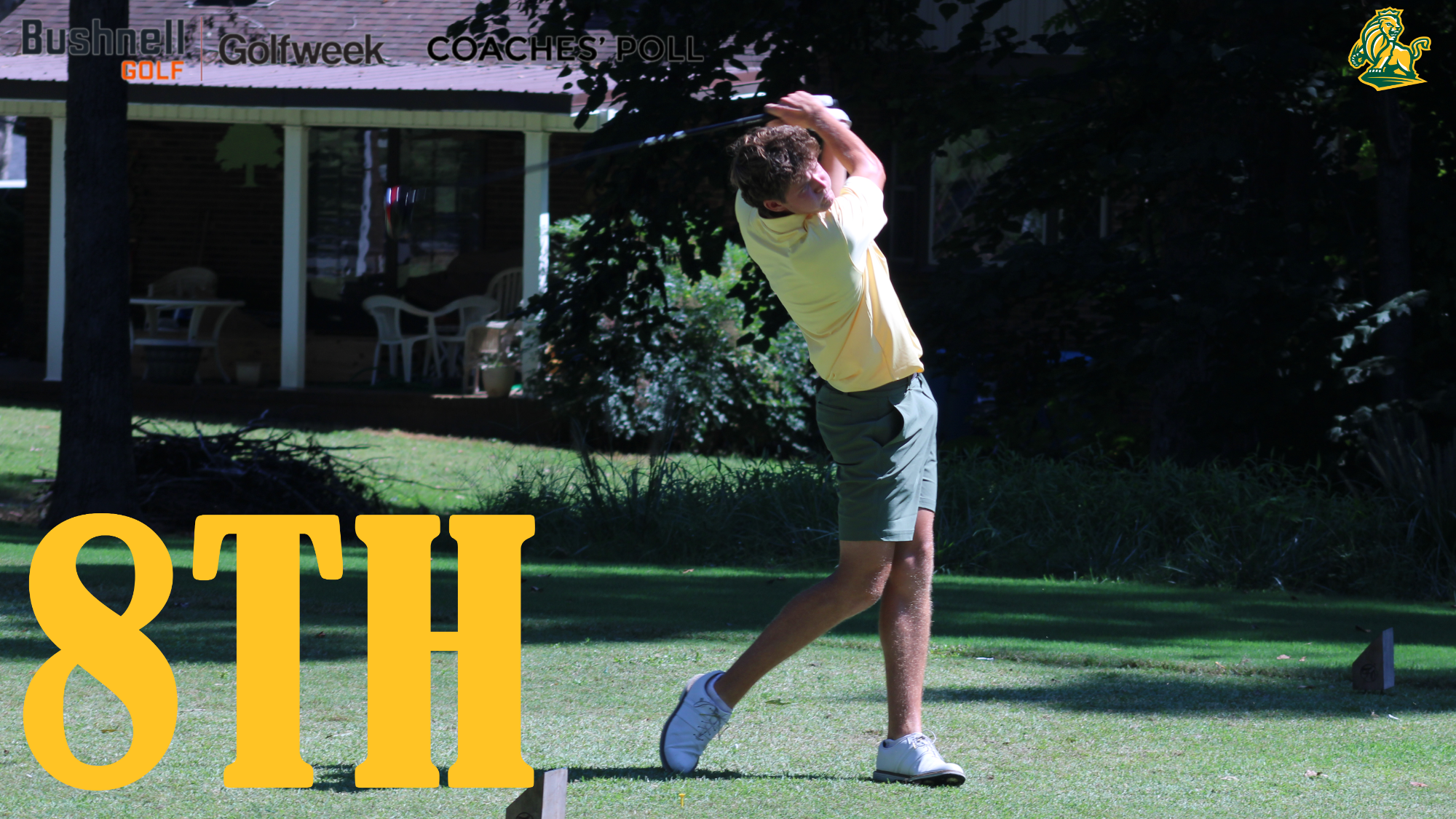MGOLF 8th in Nation Bushnell/GolfWeek Poll