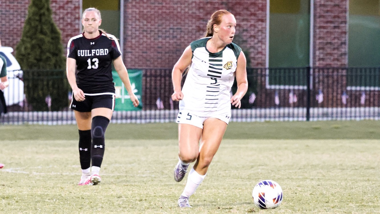 Anna Wiggins at home against Guilford