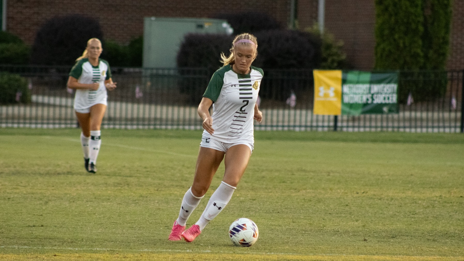Summer Ward with the ball at home against Guilford