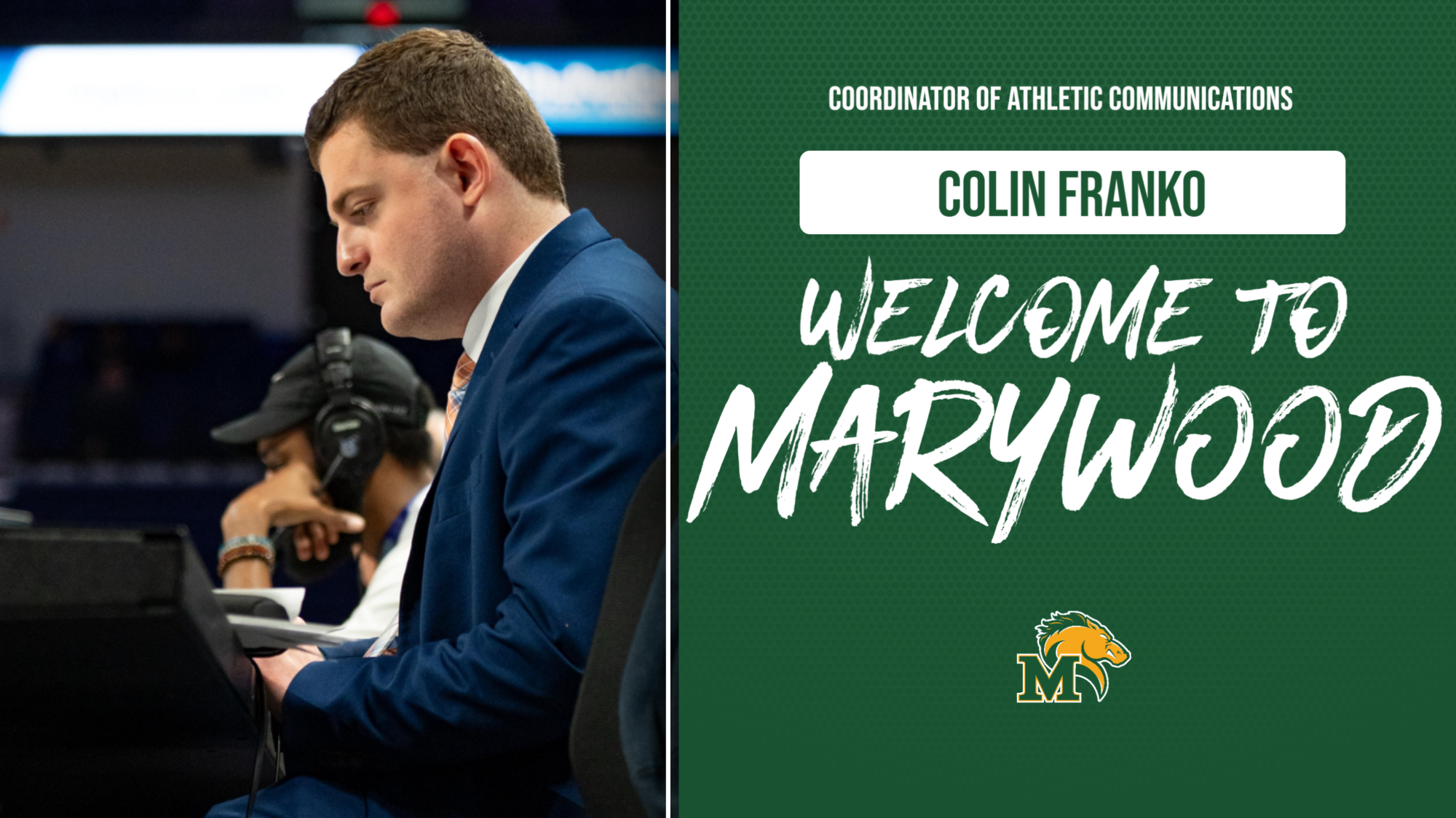 Colin Franko- Coordinator of Athletic Communications