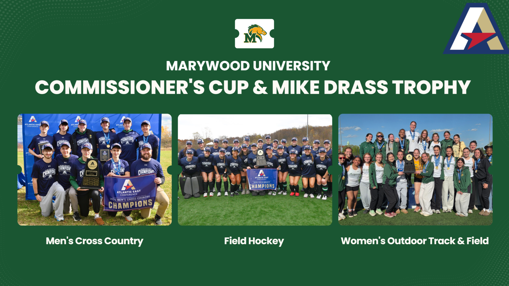 Commissioner's Cup Trophy & Mike Drass Trophy 2025-26