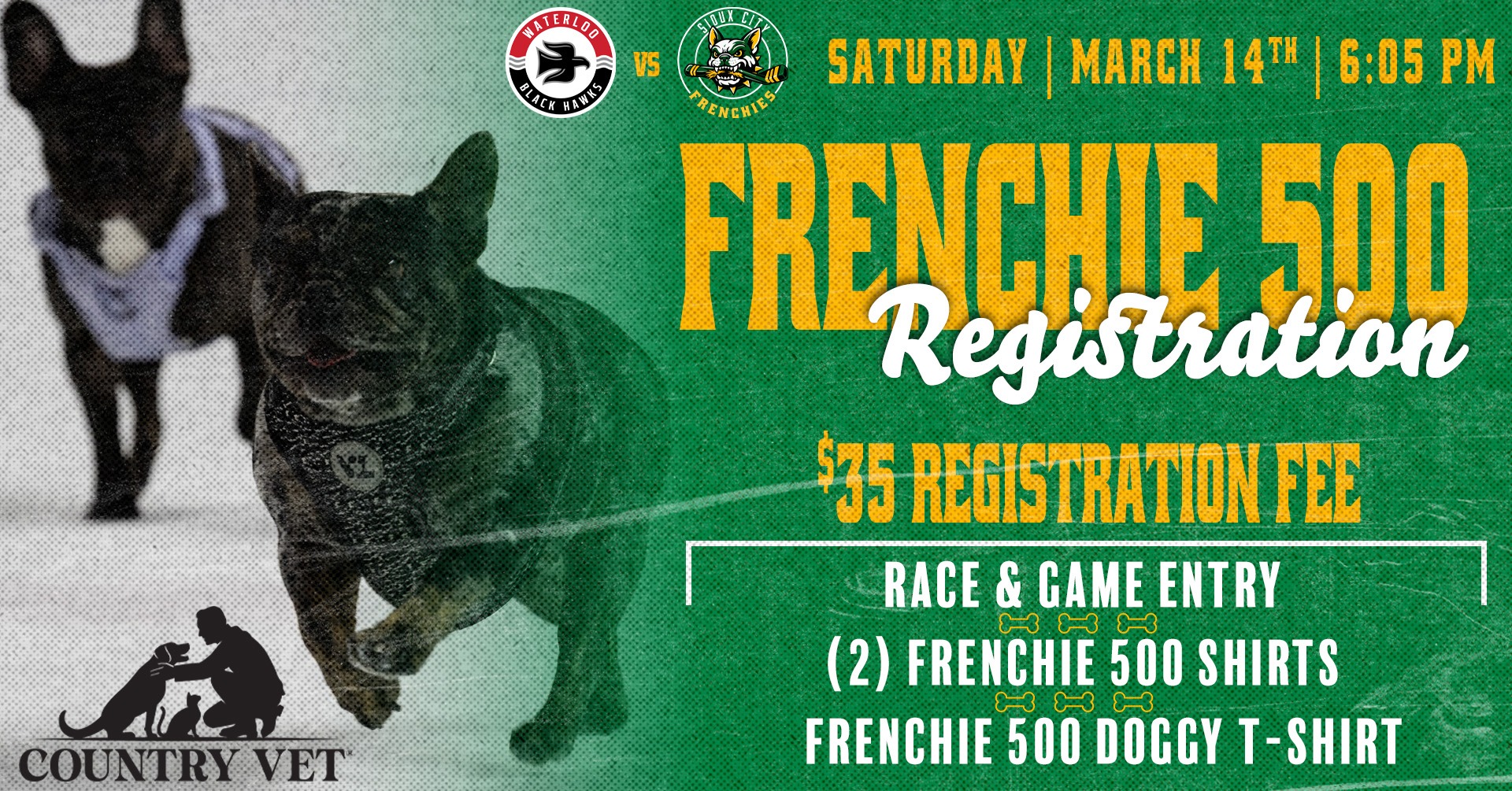 Frenchie 500 Registration