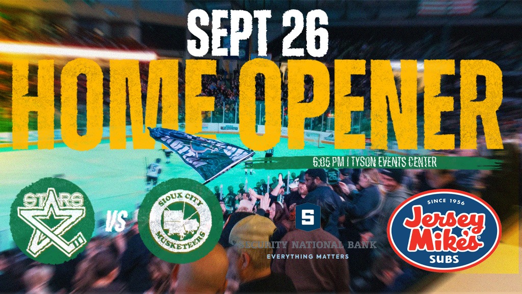 Home Opener Splash page