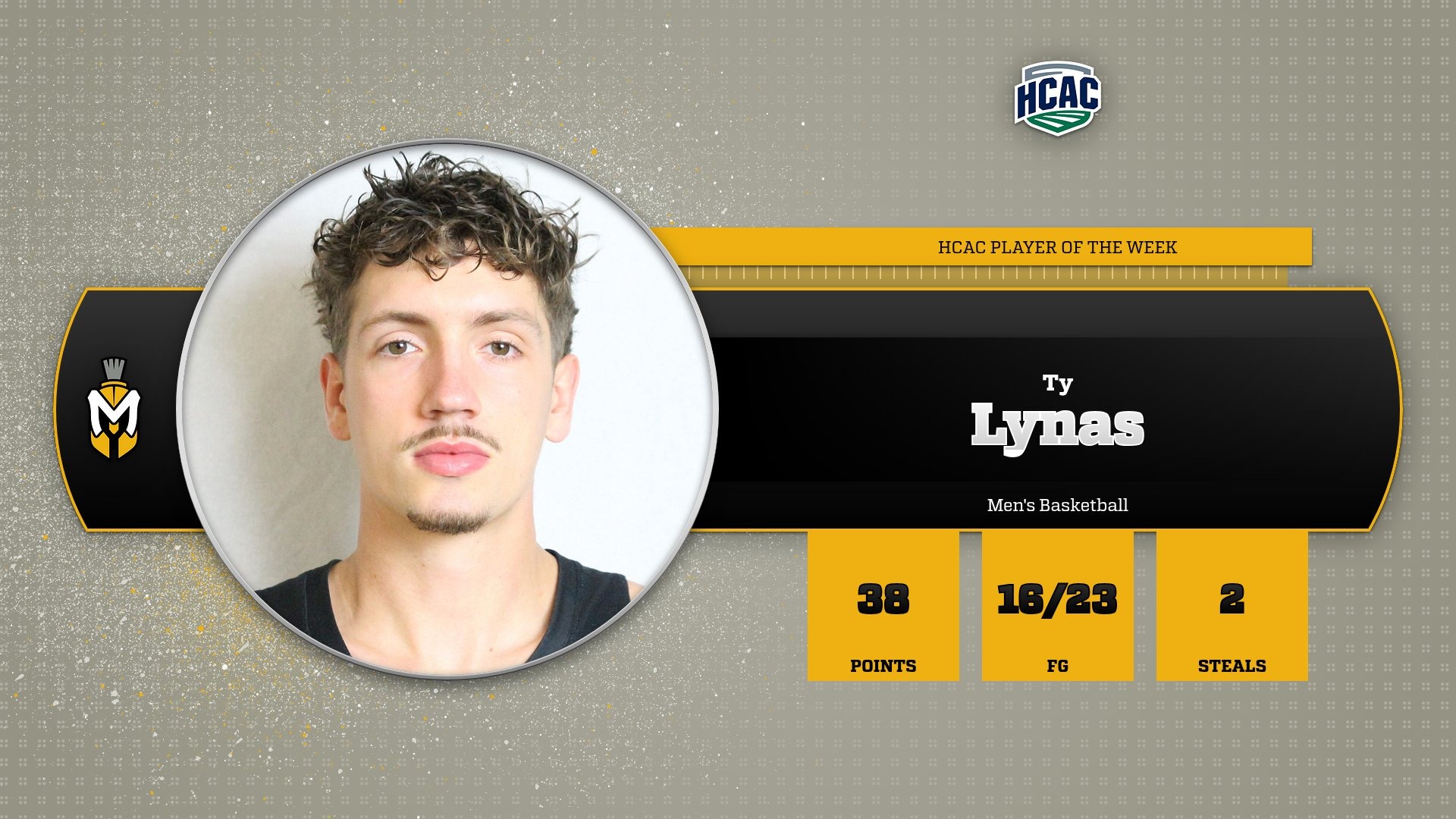 Ty Lynas wins HCAC Athlete of the Week