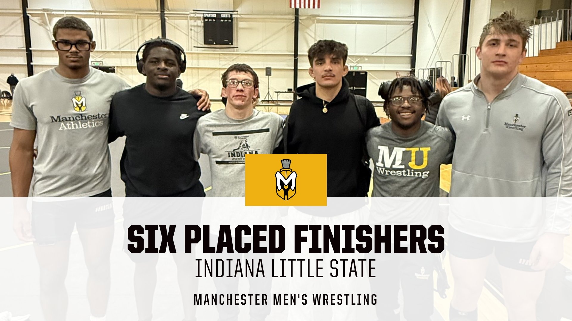 Men's Wrestling Places Six Wrestlers at Indiana Little State