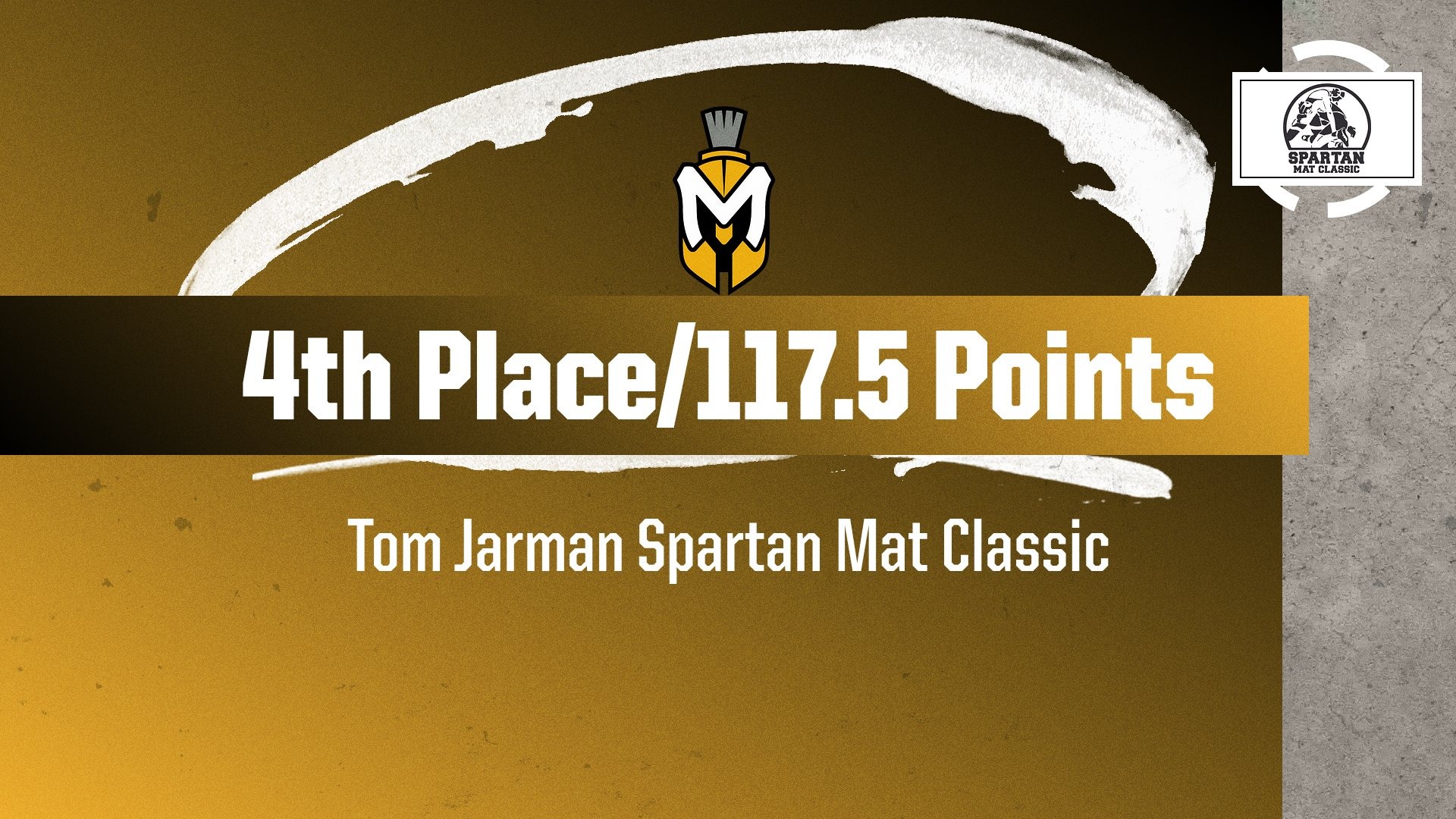 Men's Wrestling Captures 4th Place at Tom Jarman Spartan Mat Classic