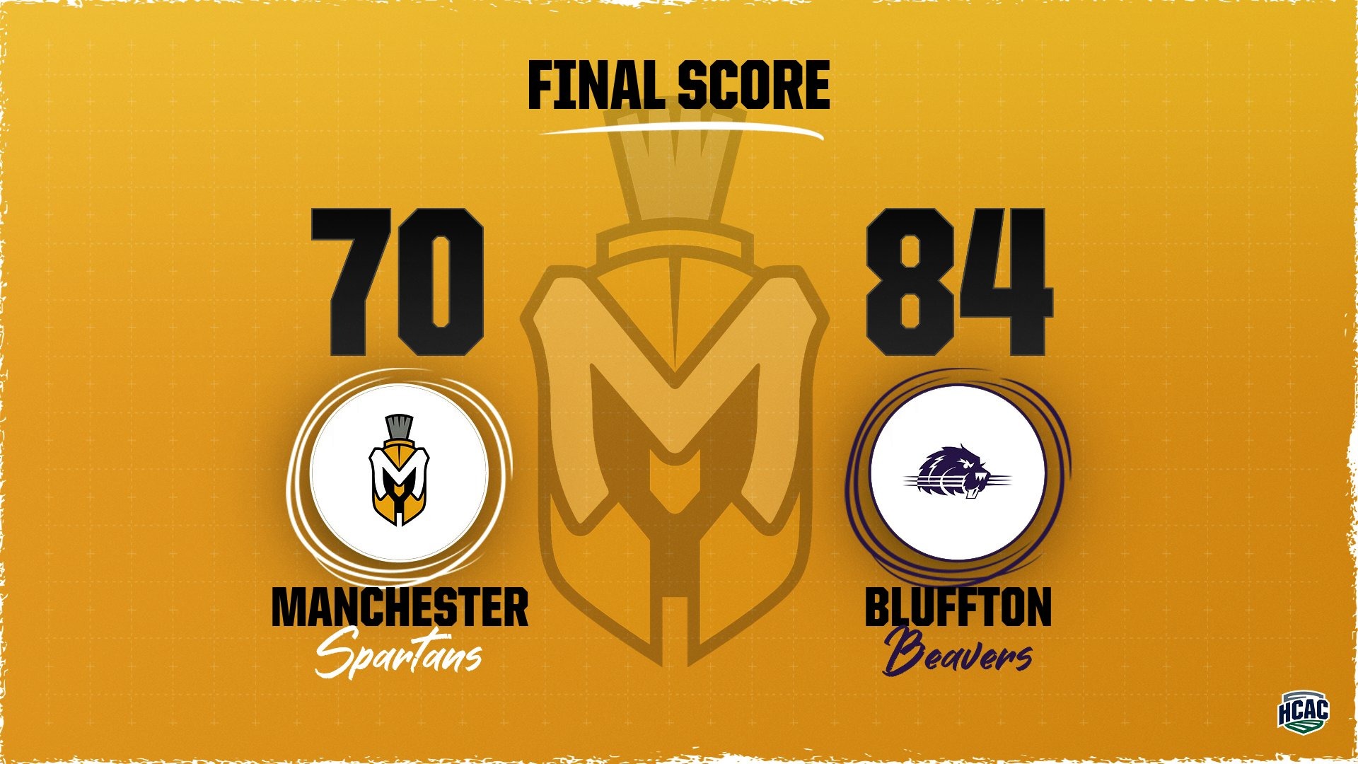 Men's Basketball Falls to Bluffton