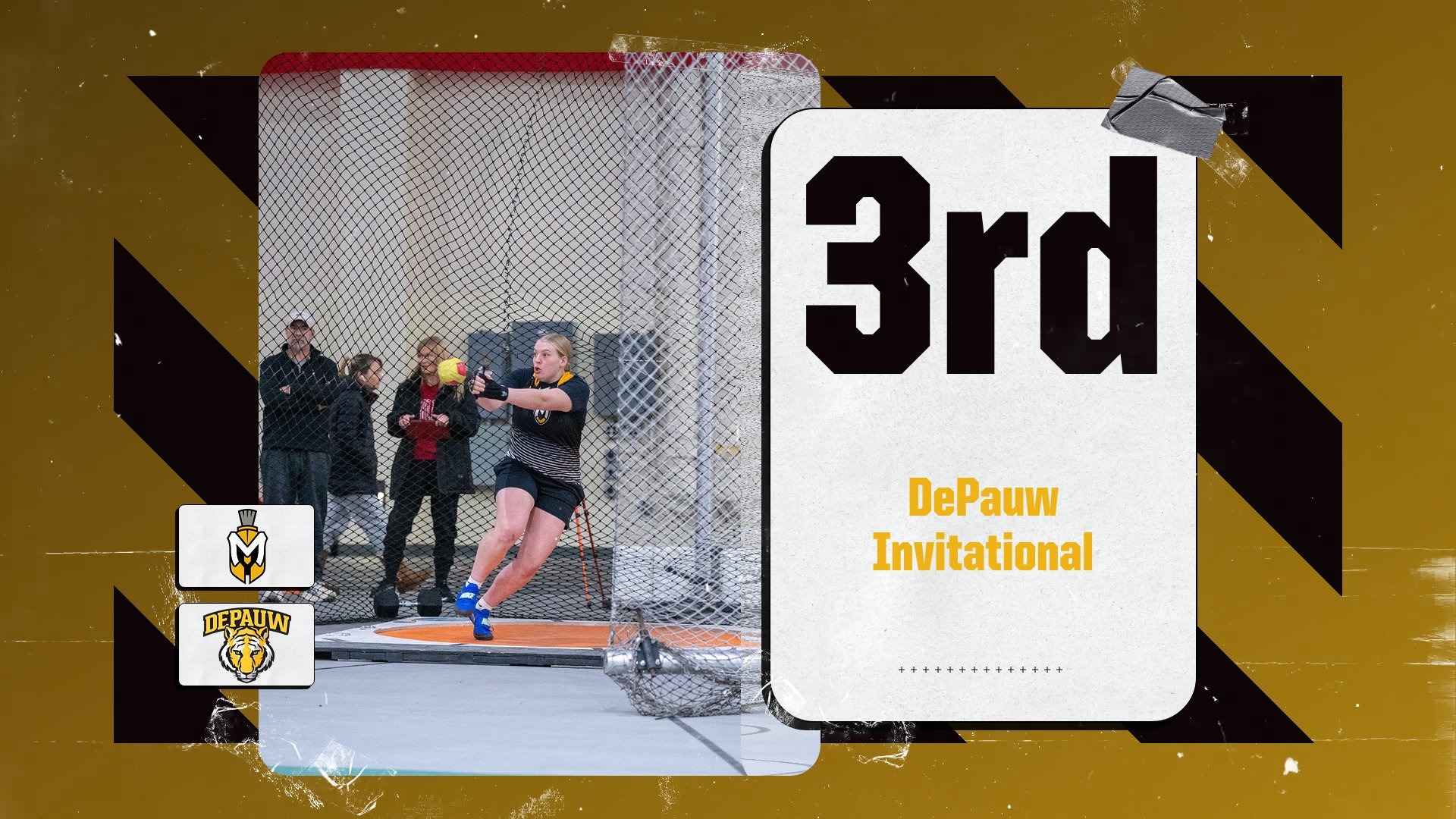 Men's and Women's Indoor Track & Field Finish Strong at DePauw Invitational