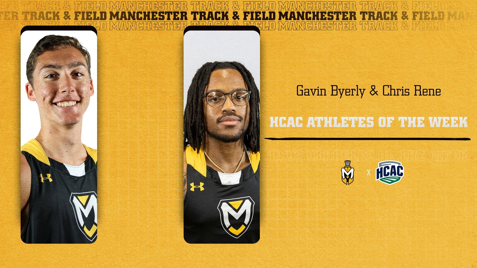 Byerly, Rene named HCAC Athletes of the Week