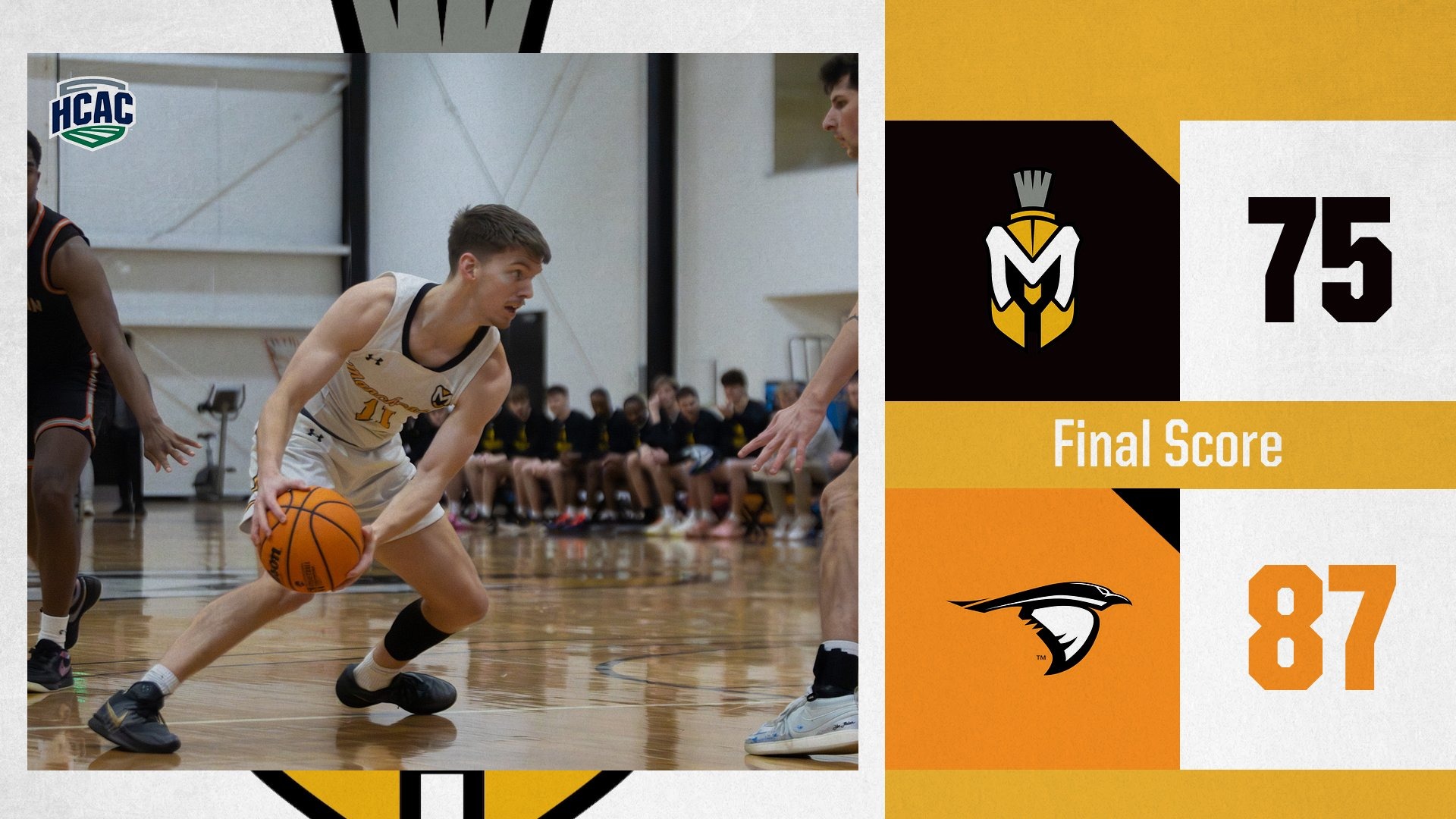 Men's Basketball Falls to Anderson