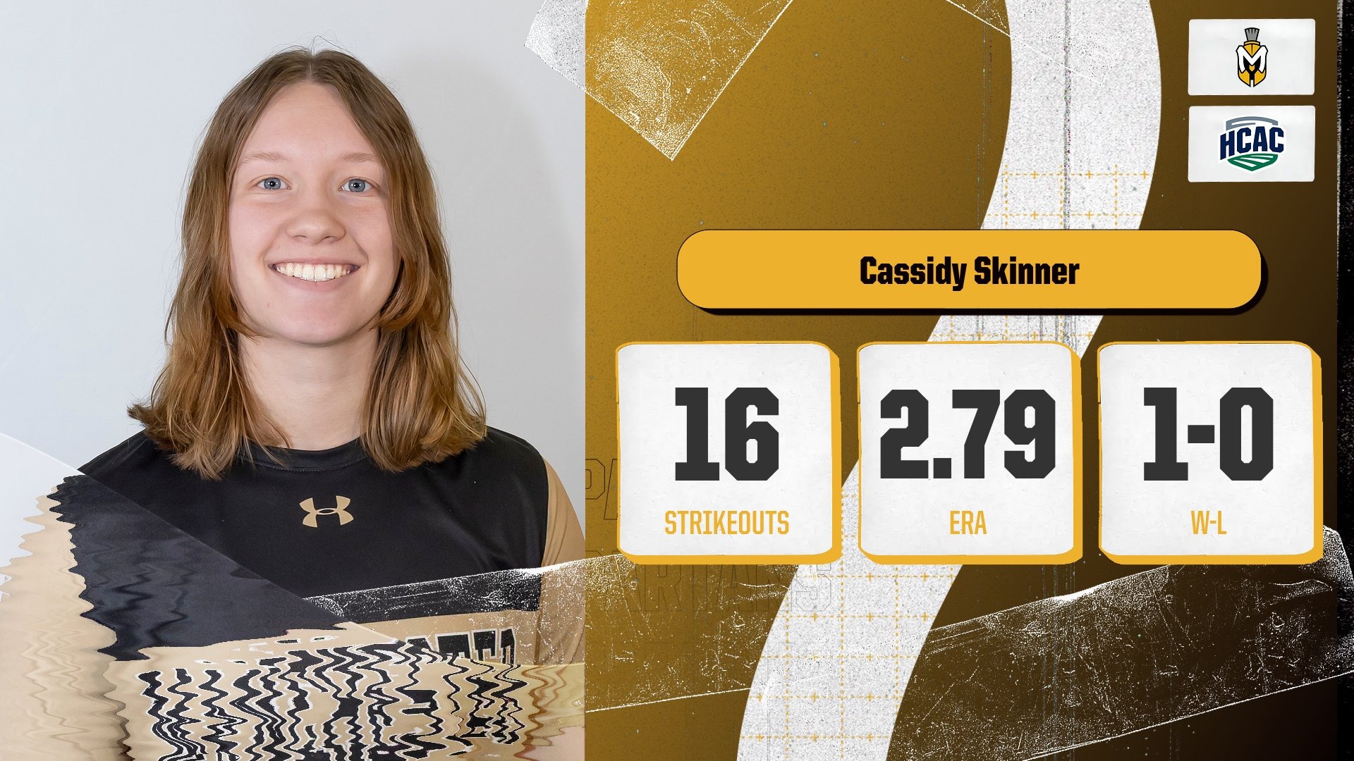 Skinner Earns HCAC Pitcher of the Week