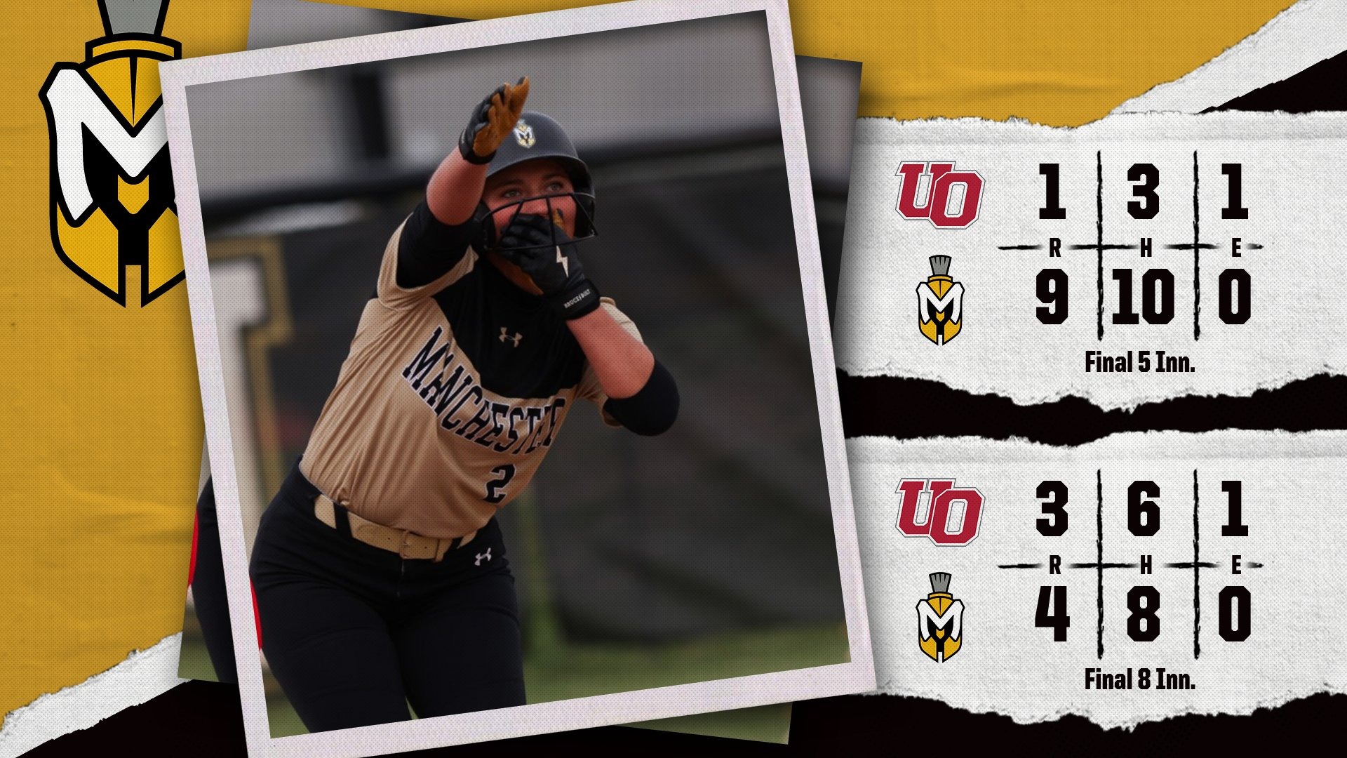 Softball Sweeps Olivet