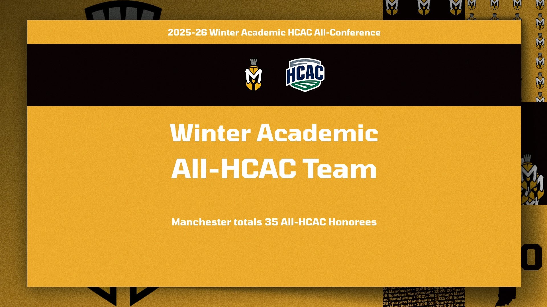 Winter HCAC Academic All-Conference