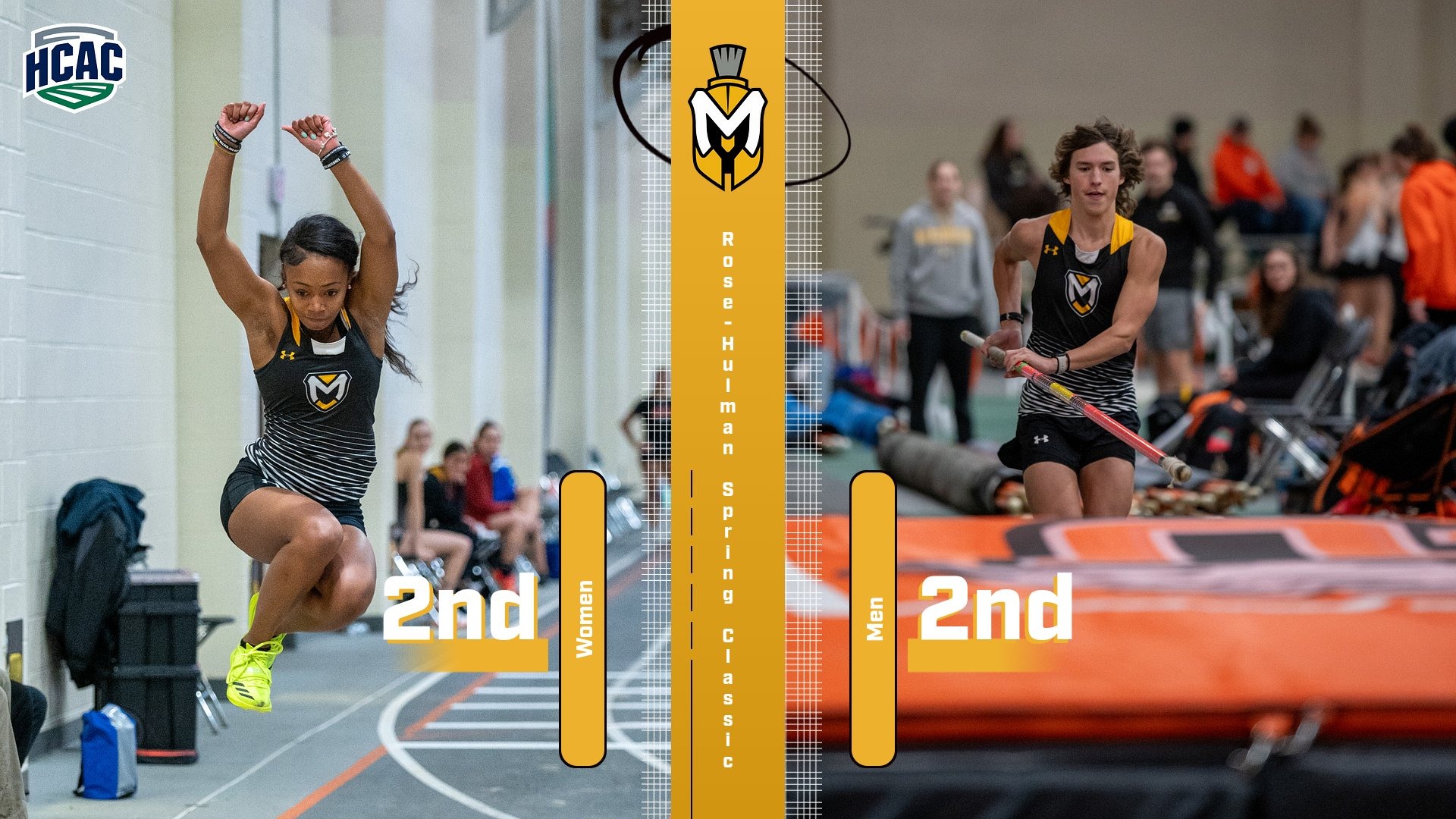 Track & Field Both Finish Second at Rose-Hulman Spring Classic