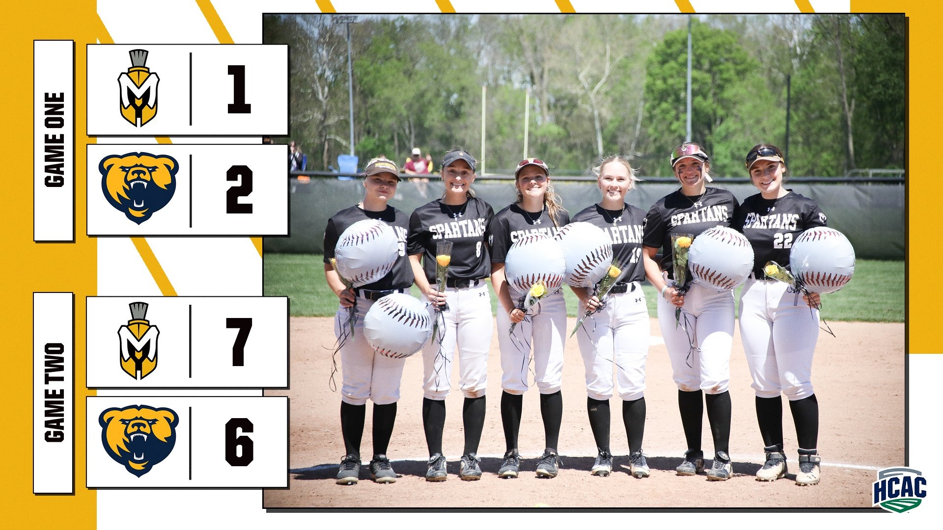 Softball Splits With Franklin