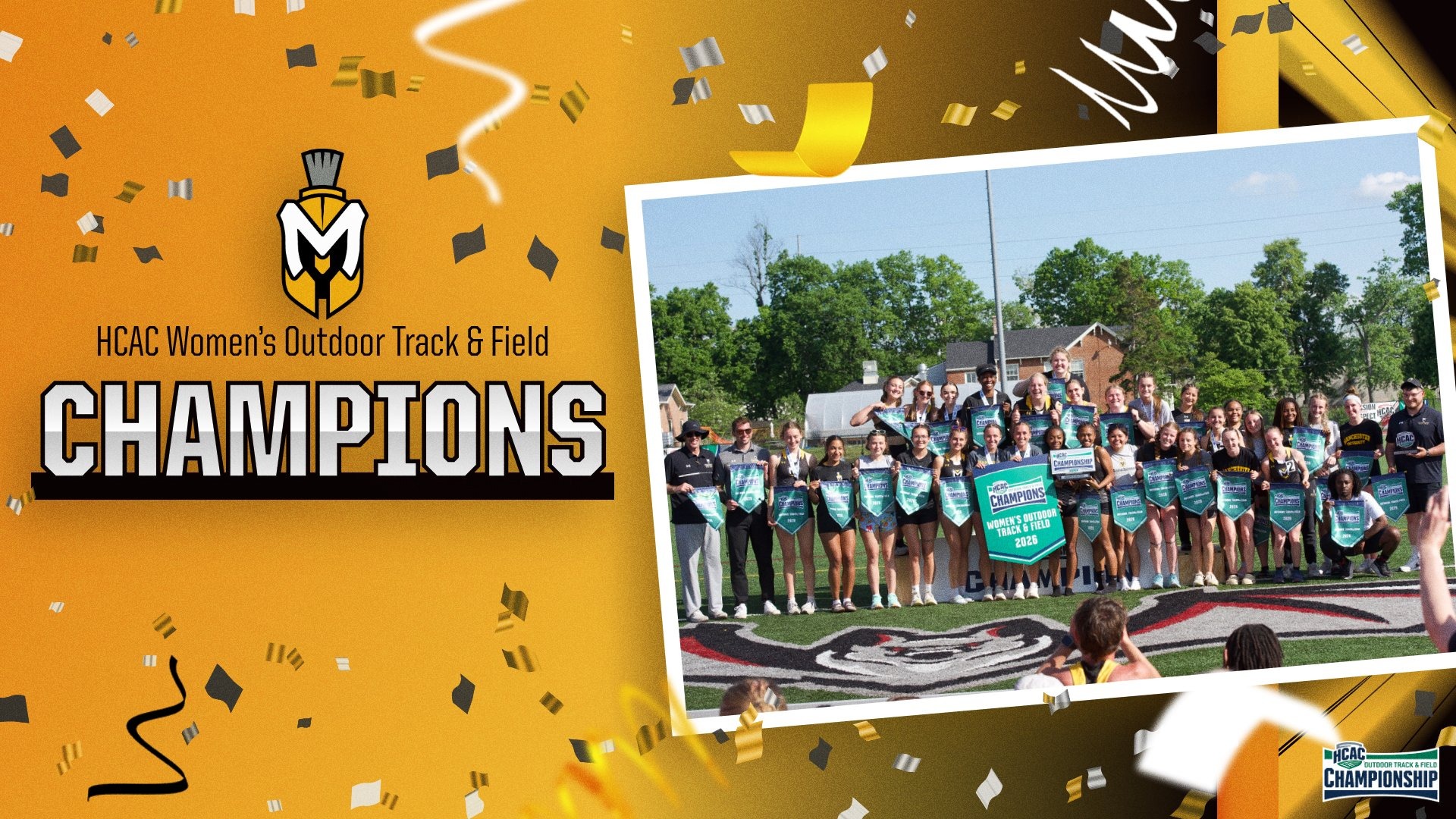 Women's Outdoor Track & Field HCAC Champions