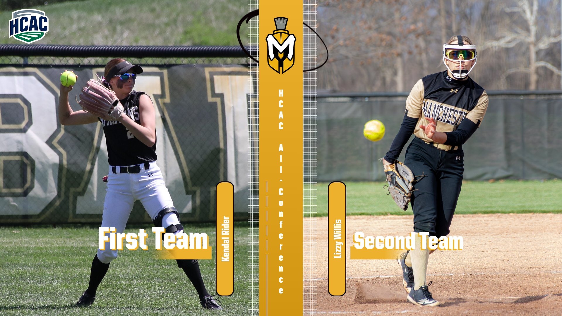 Rider, Willis Earn HCAC All-Conference Honors