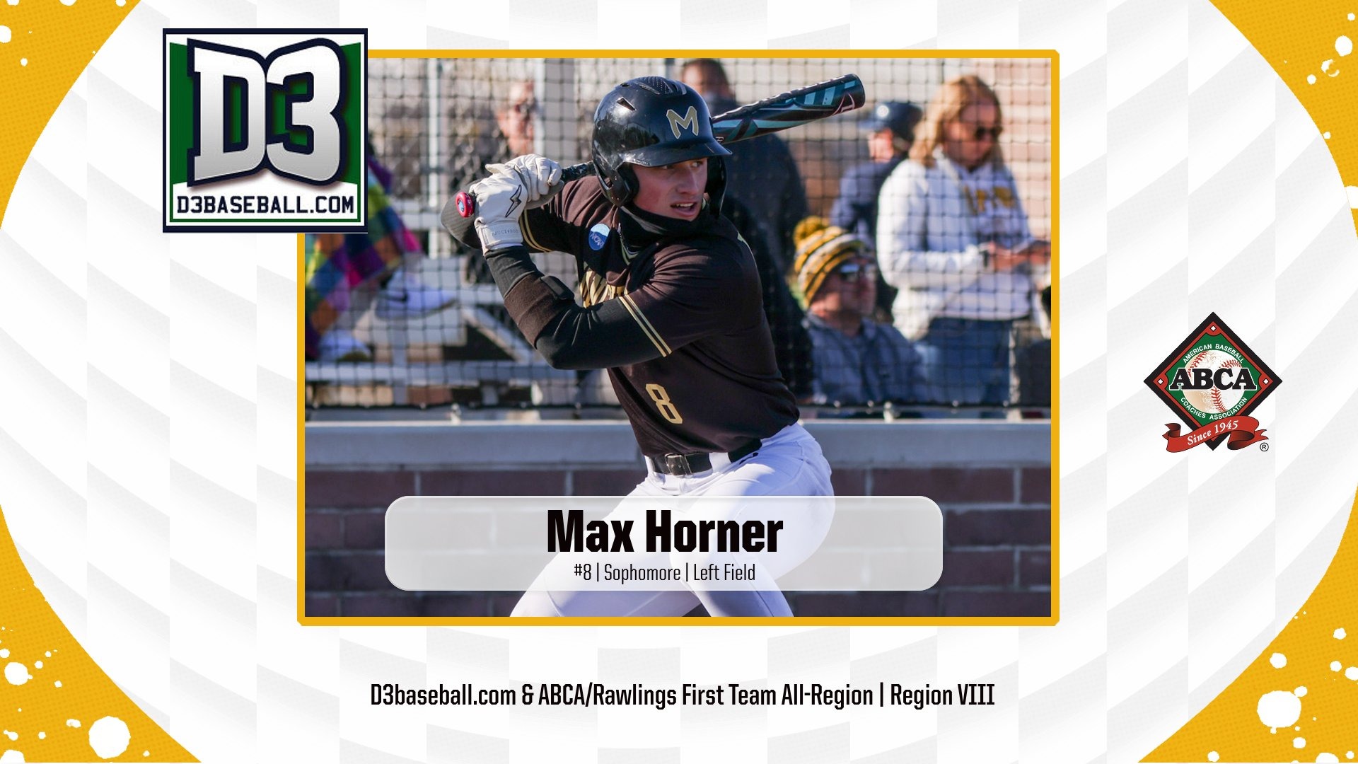 Max Horner Named First Team All-Region