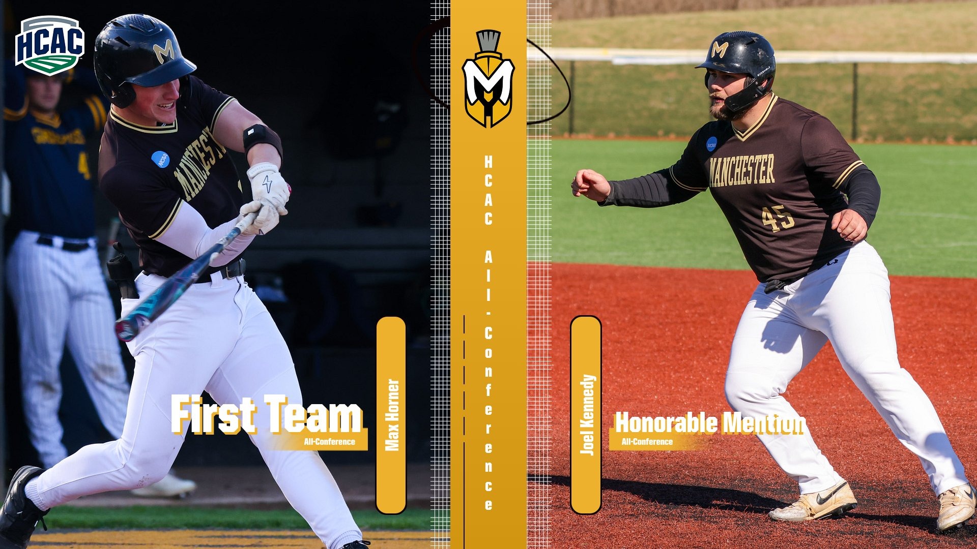 Two Spartans Earn HCAC All-Conference Honors