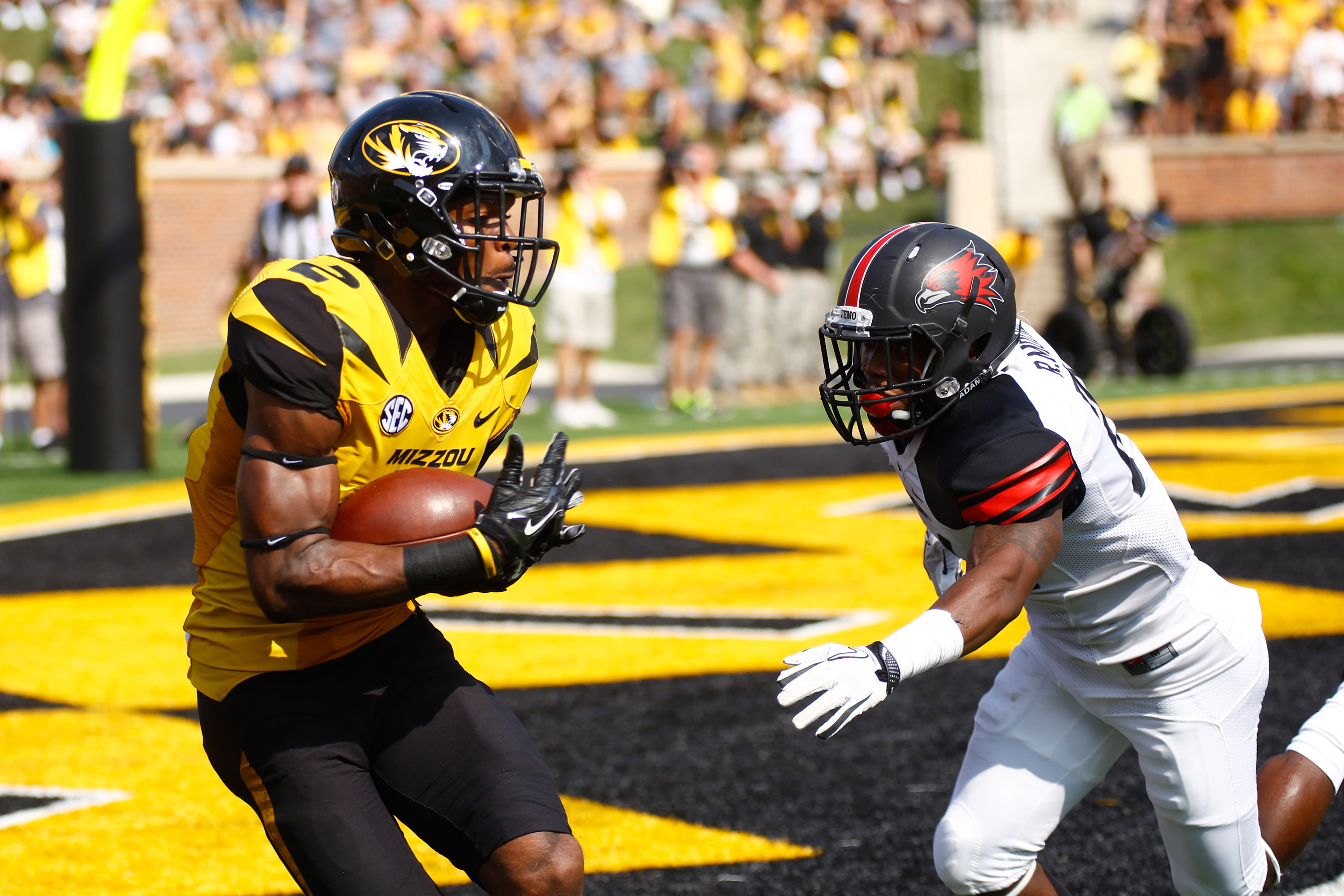 Nate Brown Football University of Missouri Athletics