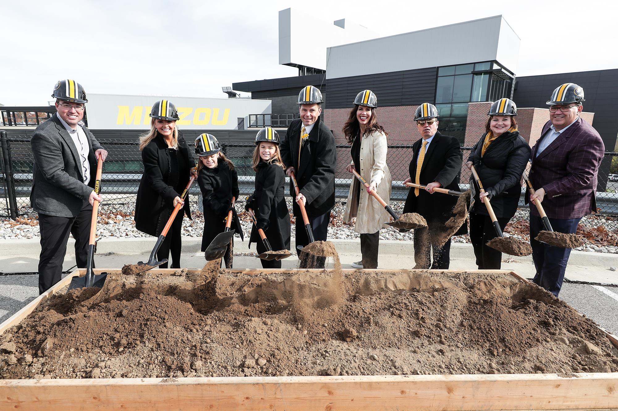 Dedication of the Stephens Indoor Facility in Columbia, MO. on Friday, November 19, 2021. Hunter Dyke/Mizzou Athletics