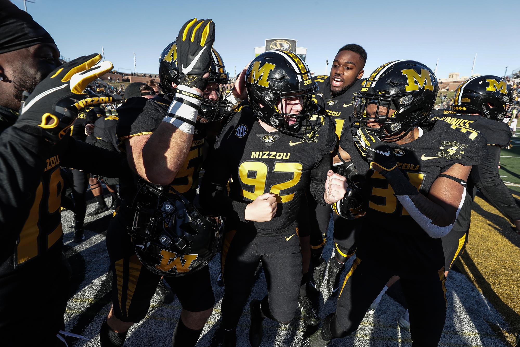 Mizzou Football Players