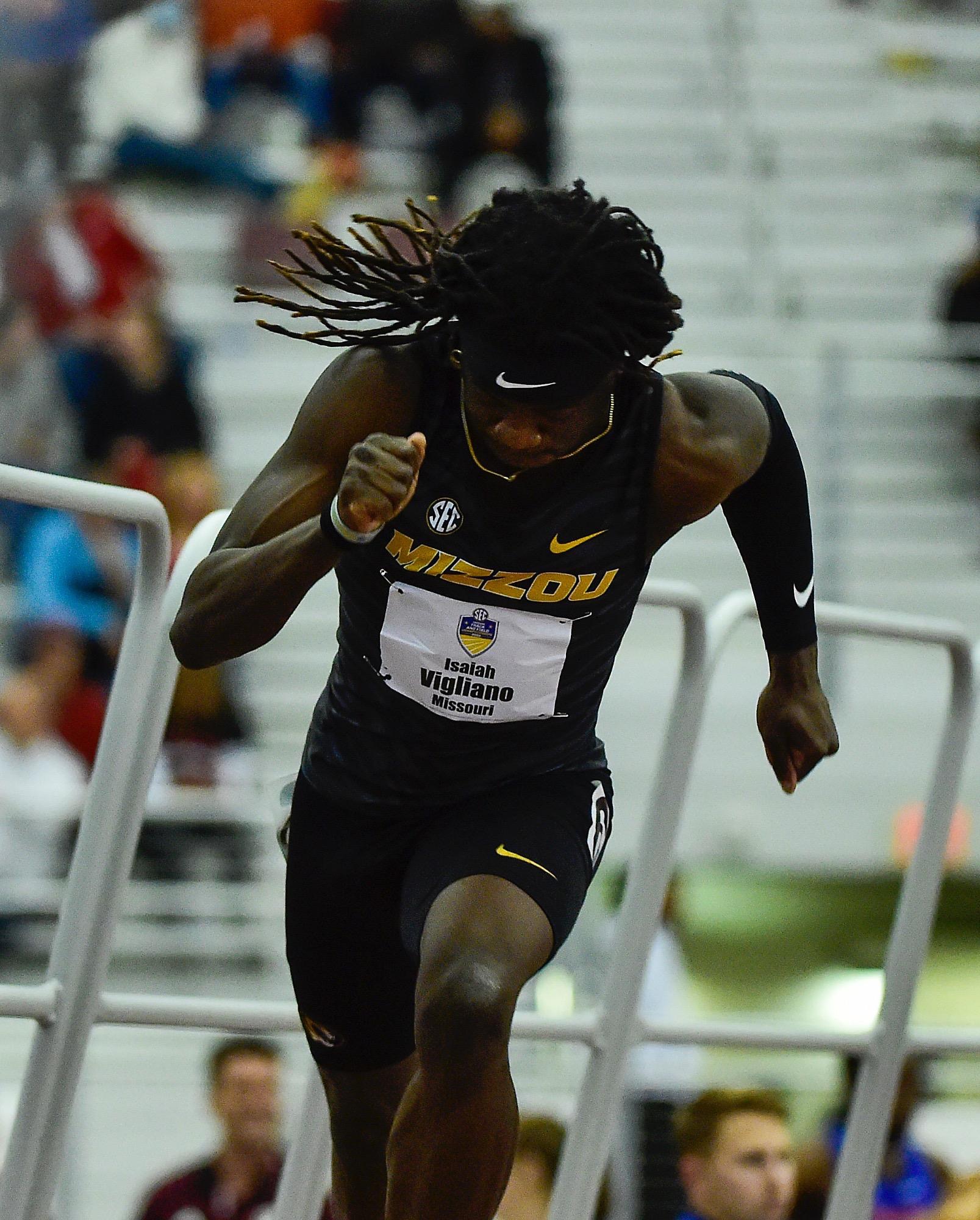 Isaiah Vigliano Track & Field University of Missouri Athletics