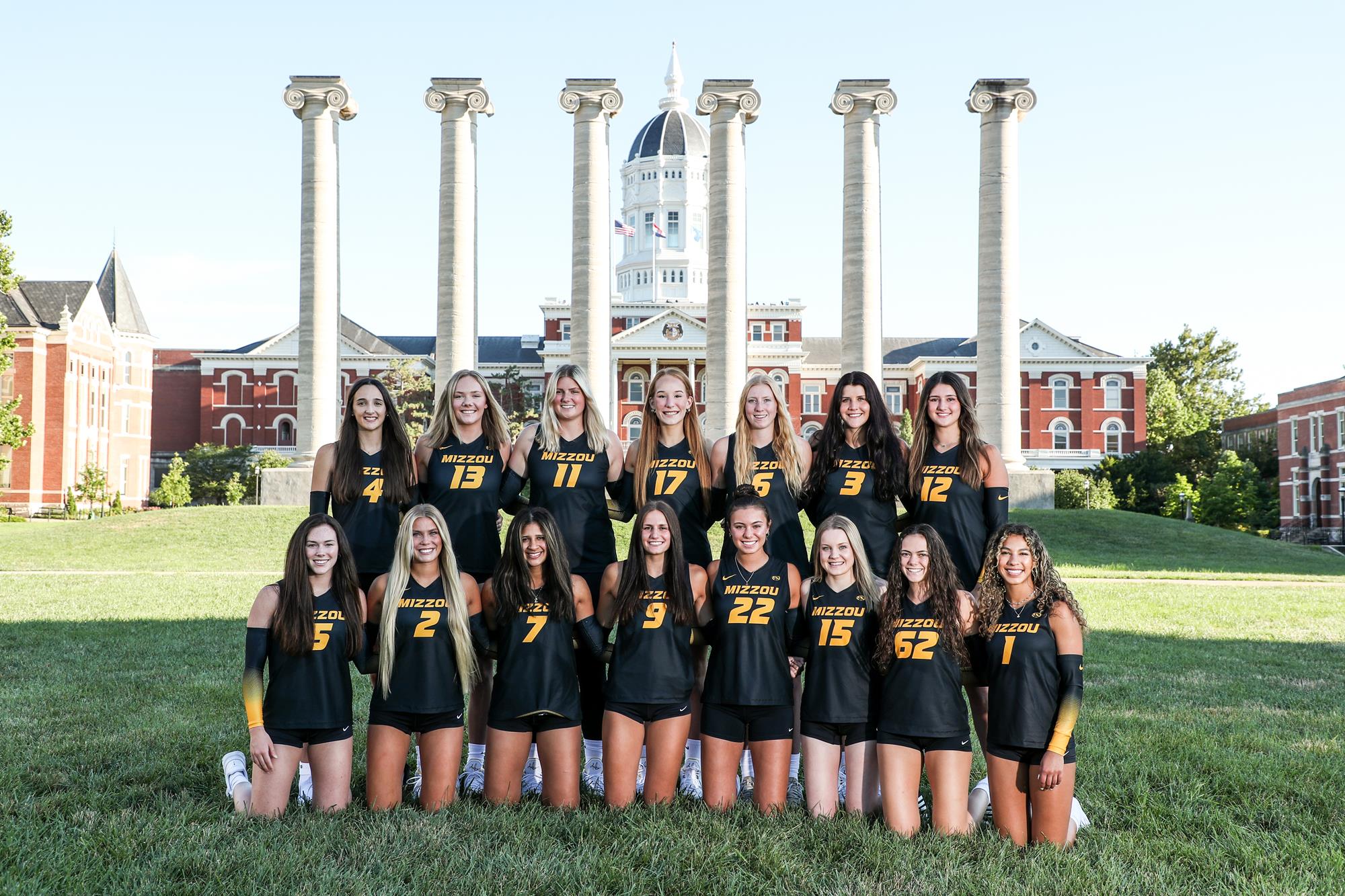 Estella Zatechka Volleyball University of Missouri Athletics