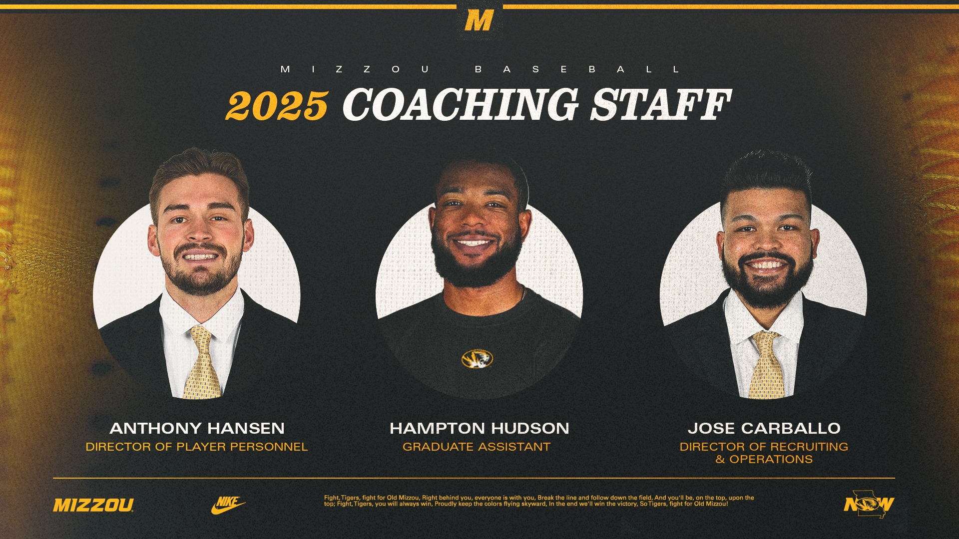 Baseball Announces 2025 Schedule University of Missouri Athletics