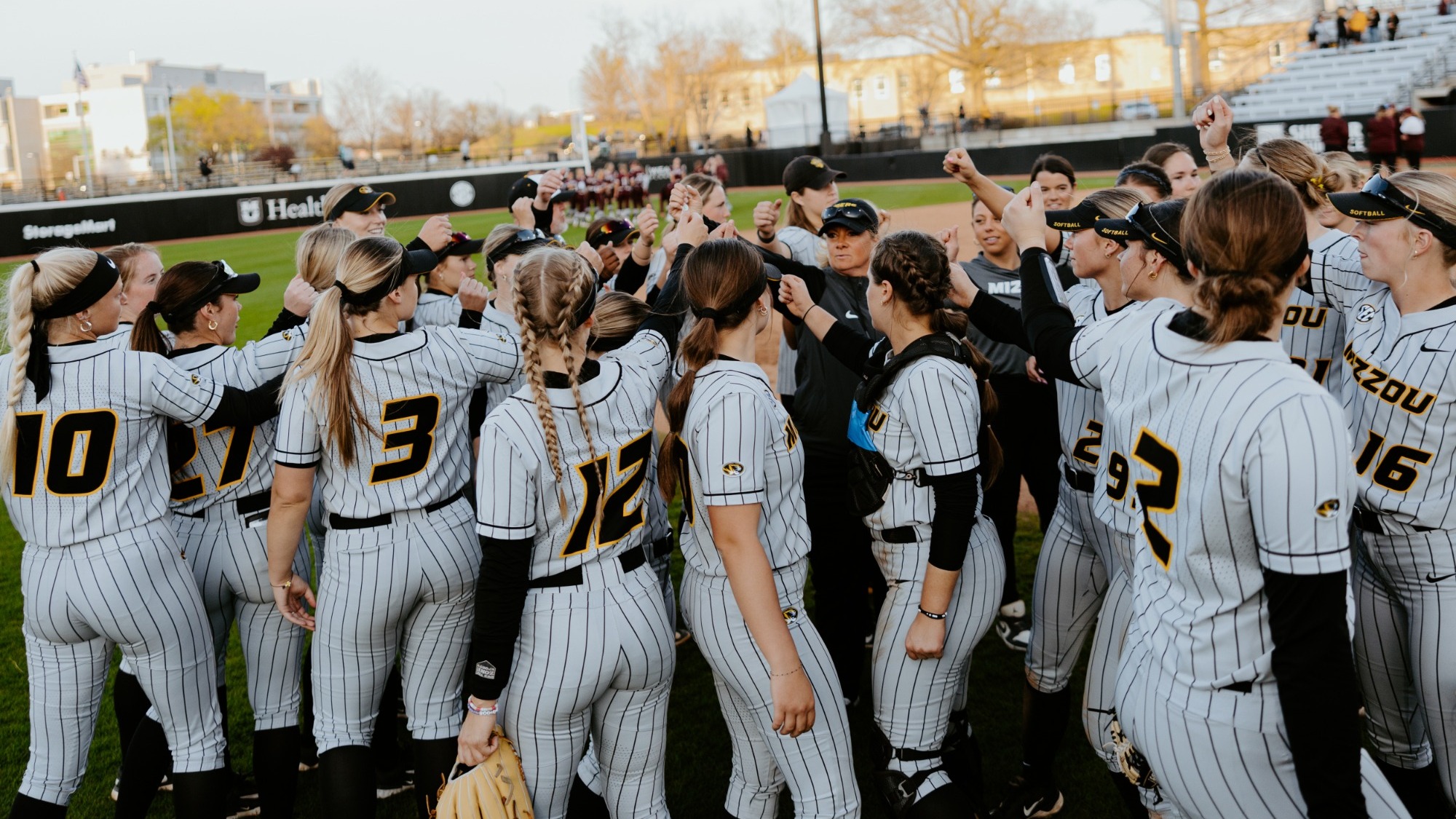 Mizzou Team Huddle vs. MSU