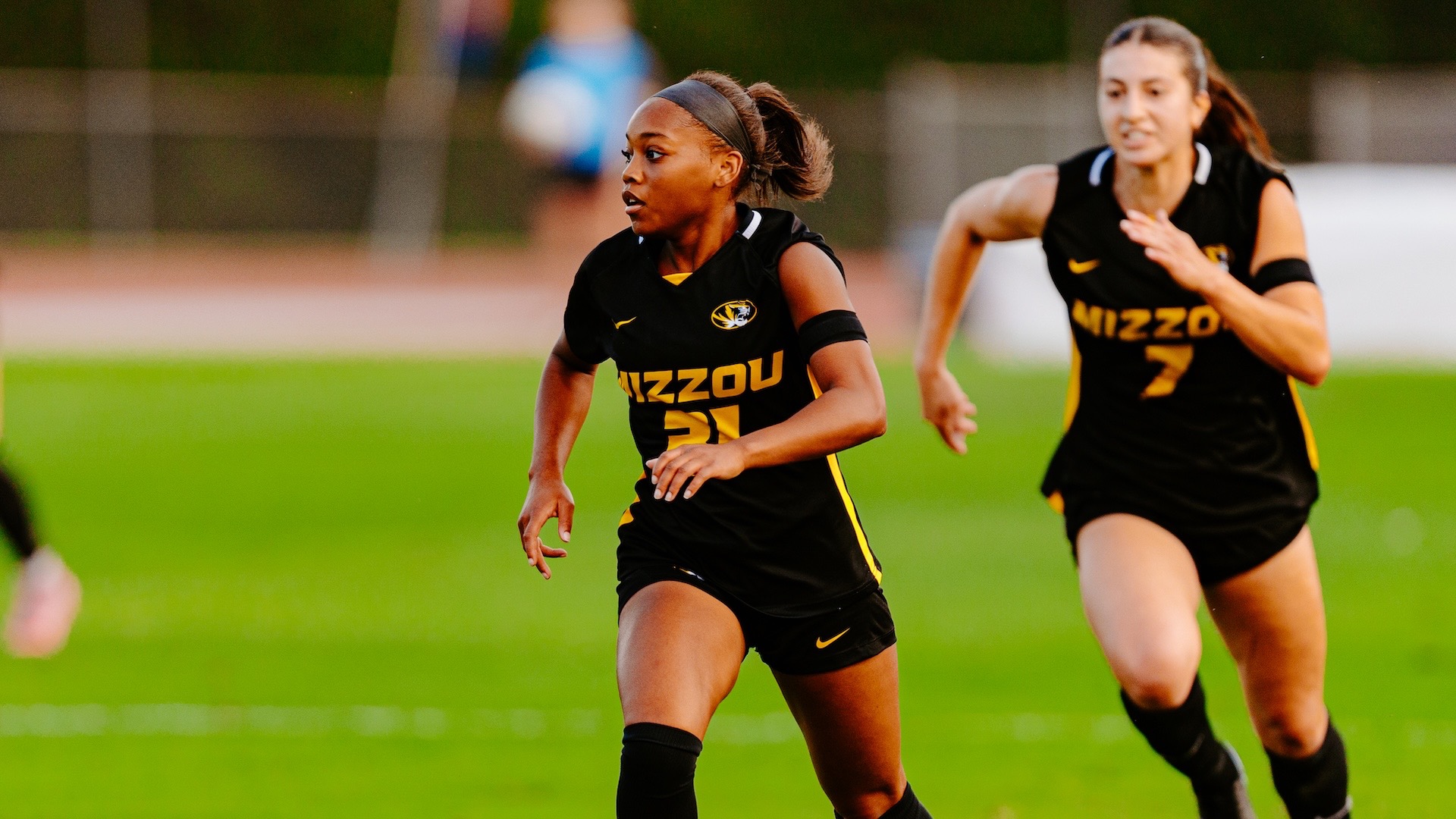 Mia Devrouax during Mizzou soccer's game against Illinois on September 4, 2025. 