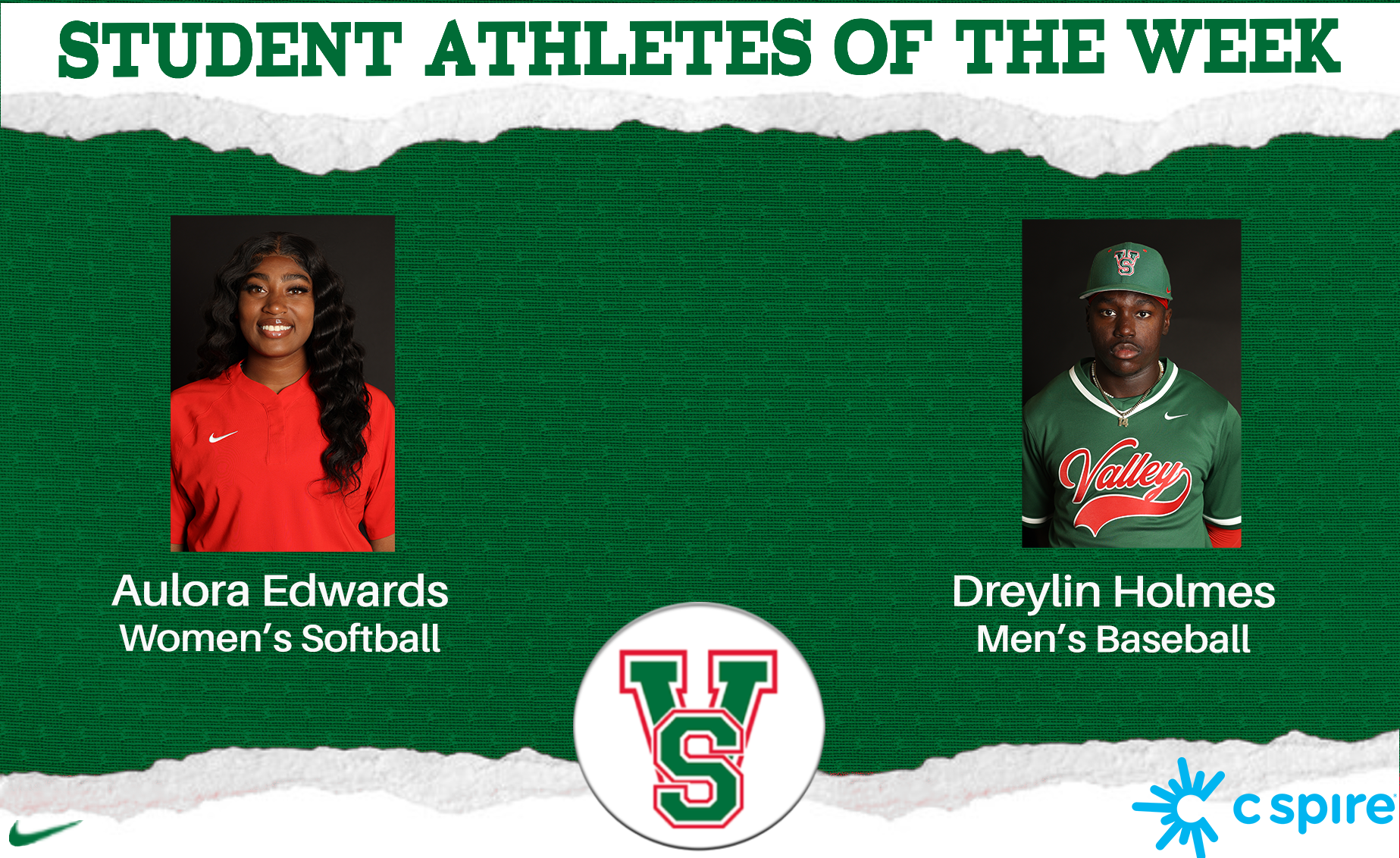 MVSU Student-Athletes of the Week