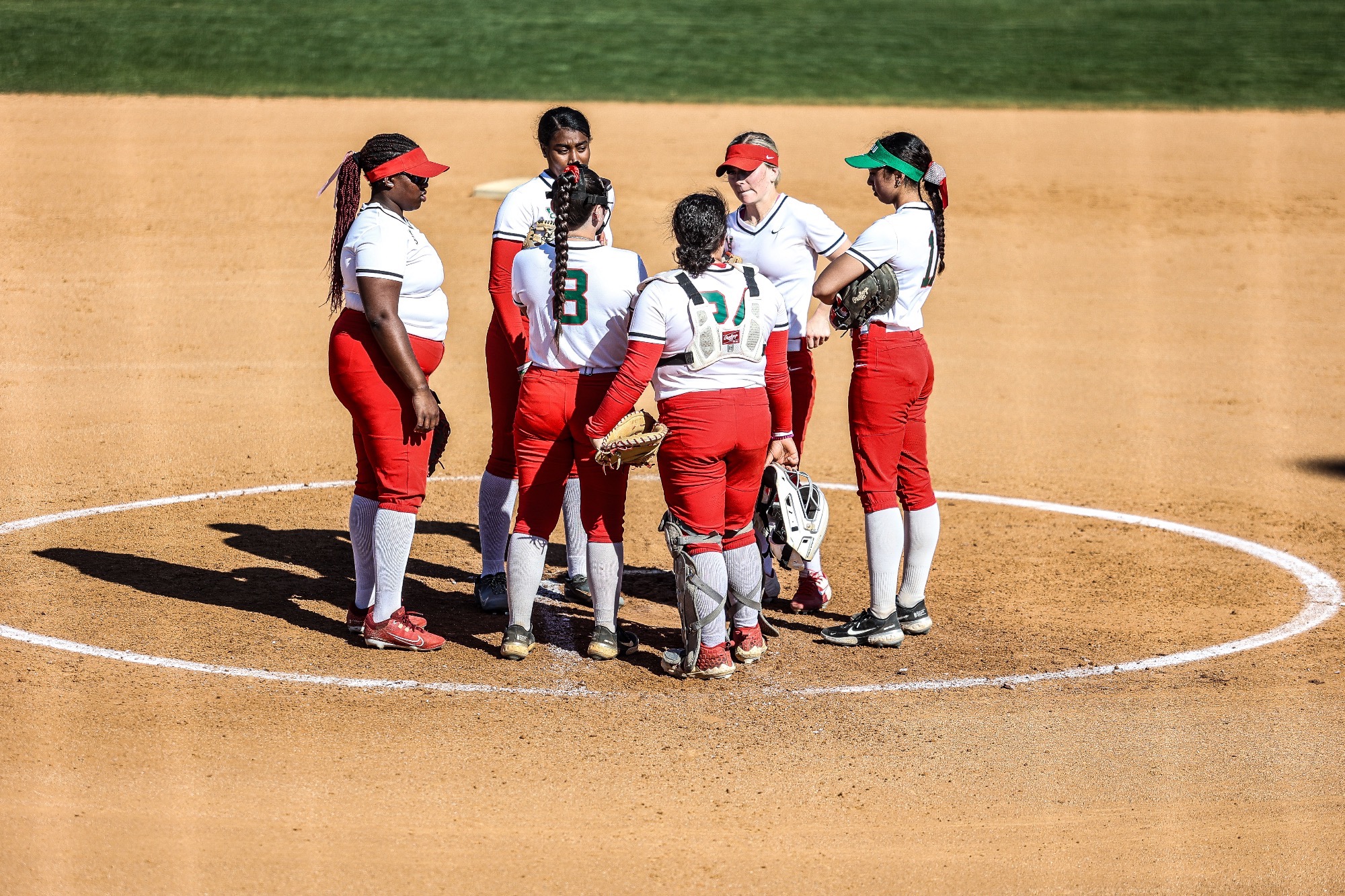 Softball Huddle 