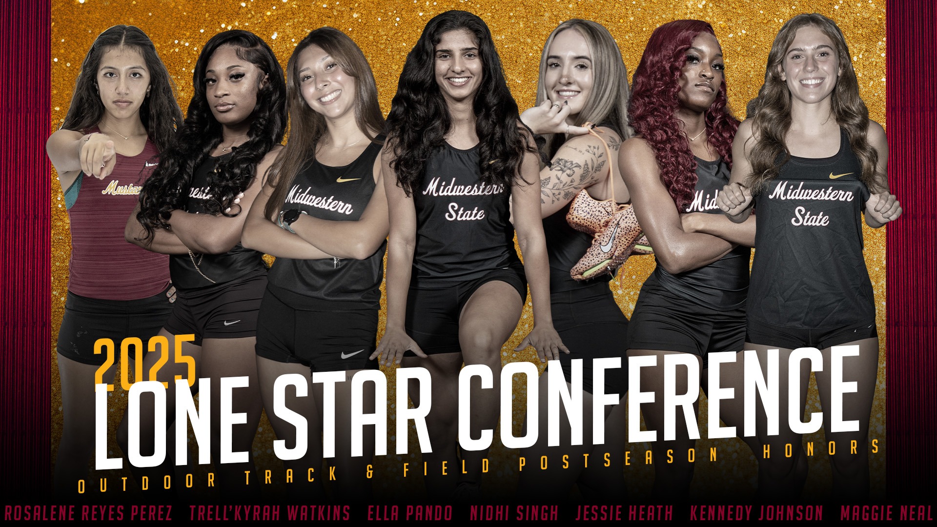 2025 Lone Star Conference Outdoor Track & Field Postseason Awards