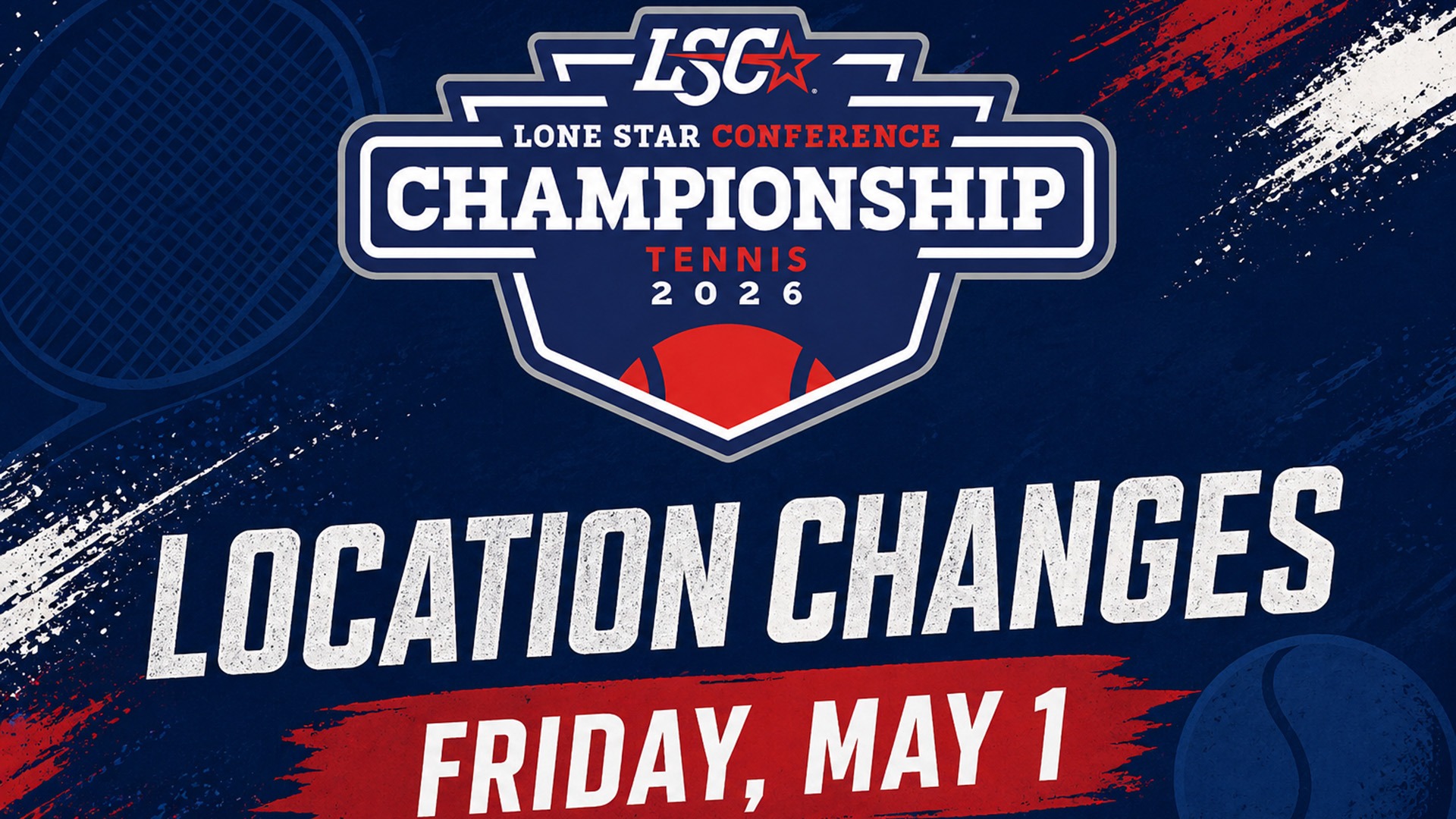 LSC 2026 Tennis Venue Change