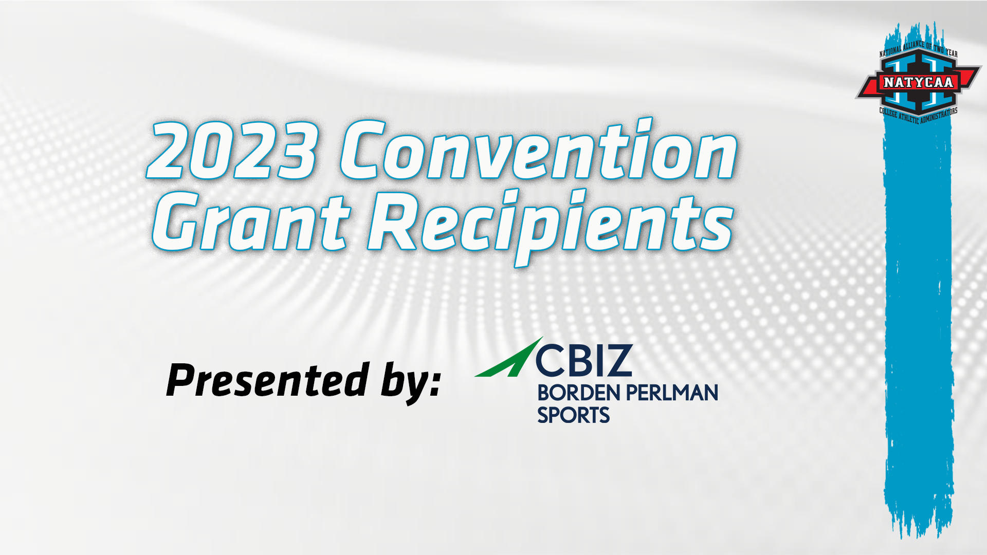 NATYCAA Announces Borden Perlman Sports Convention Grant