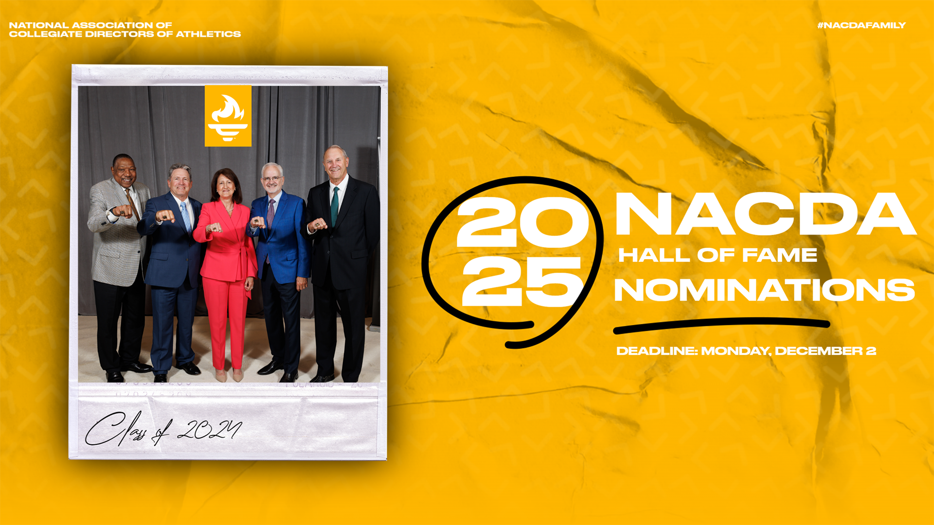 NACDA Hall of Fame Nominations 2025