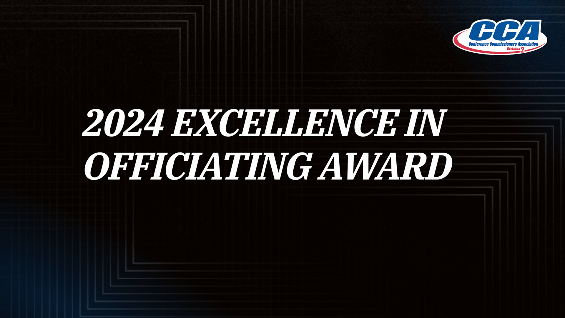 Excellence in Officiating Award