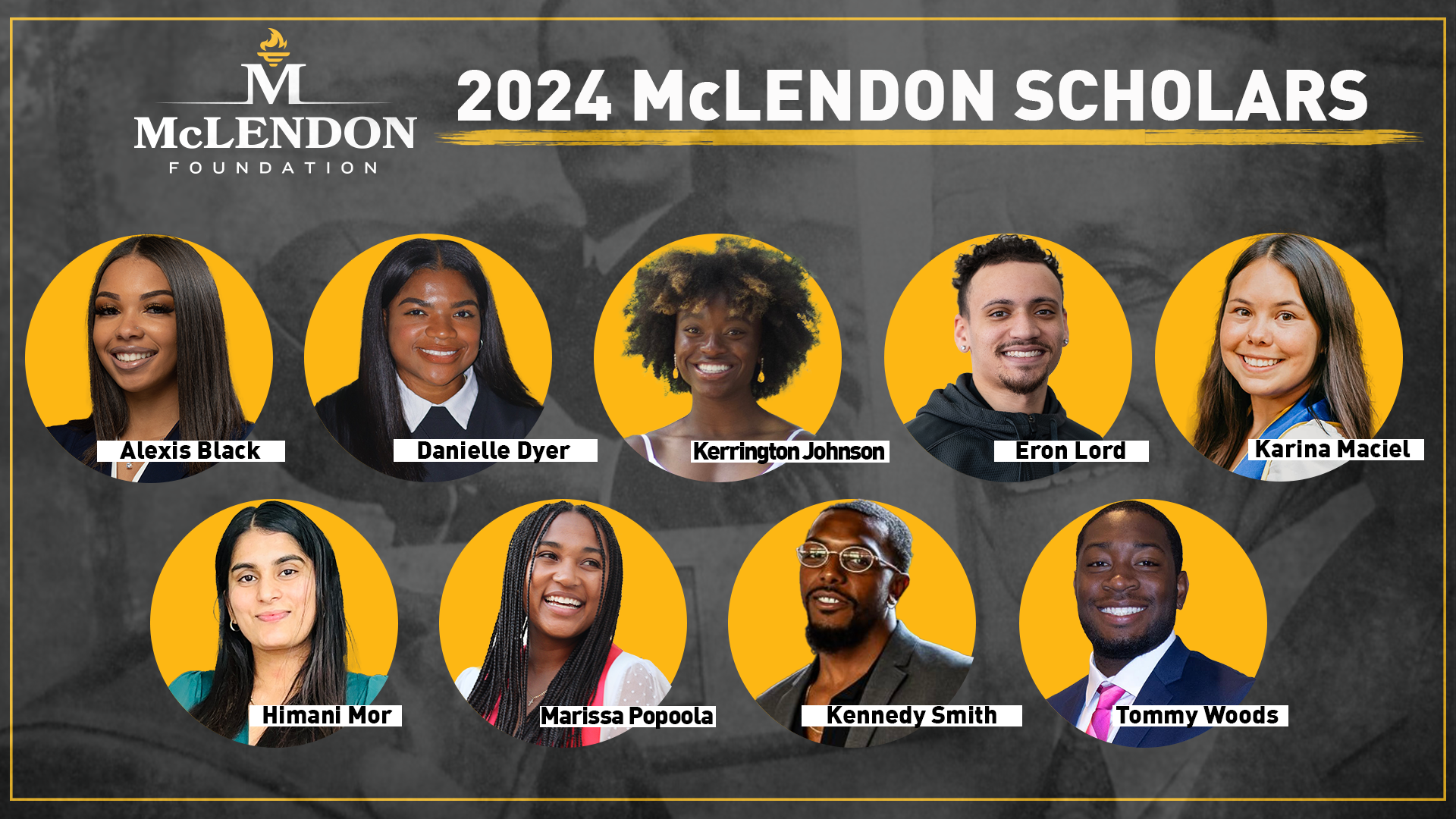 2024 McLendon Scholars