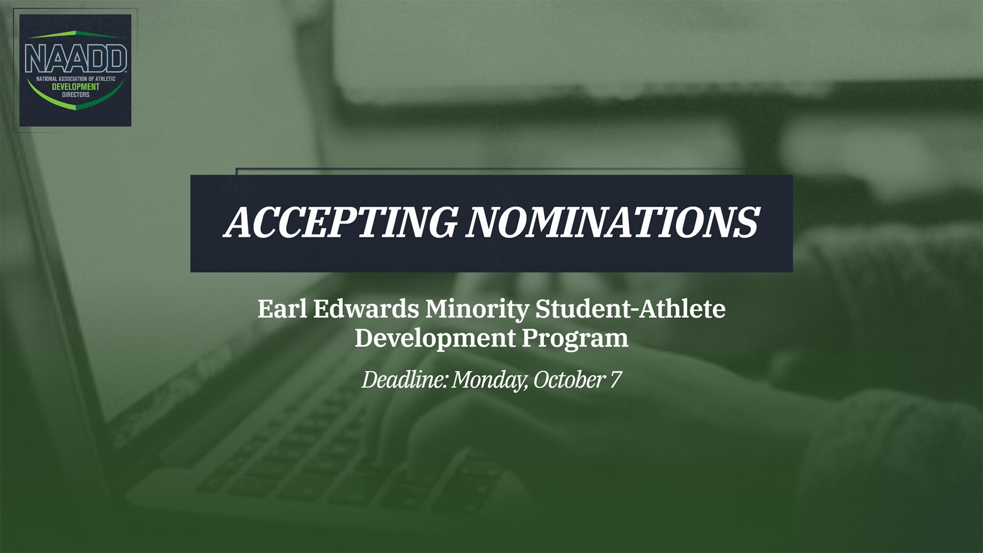 2024-25 Earl Edwards Application Update