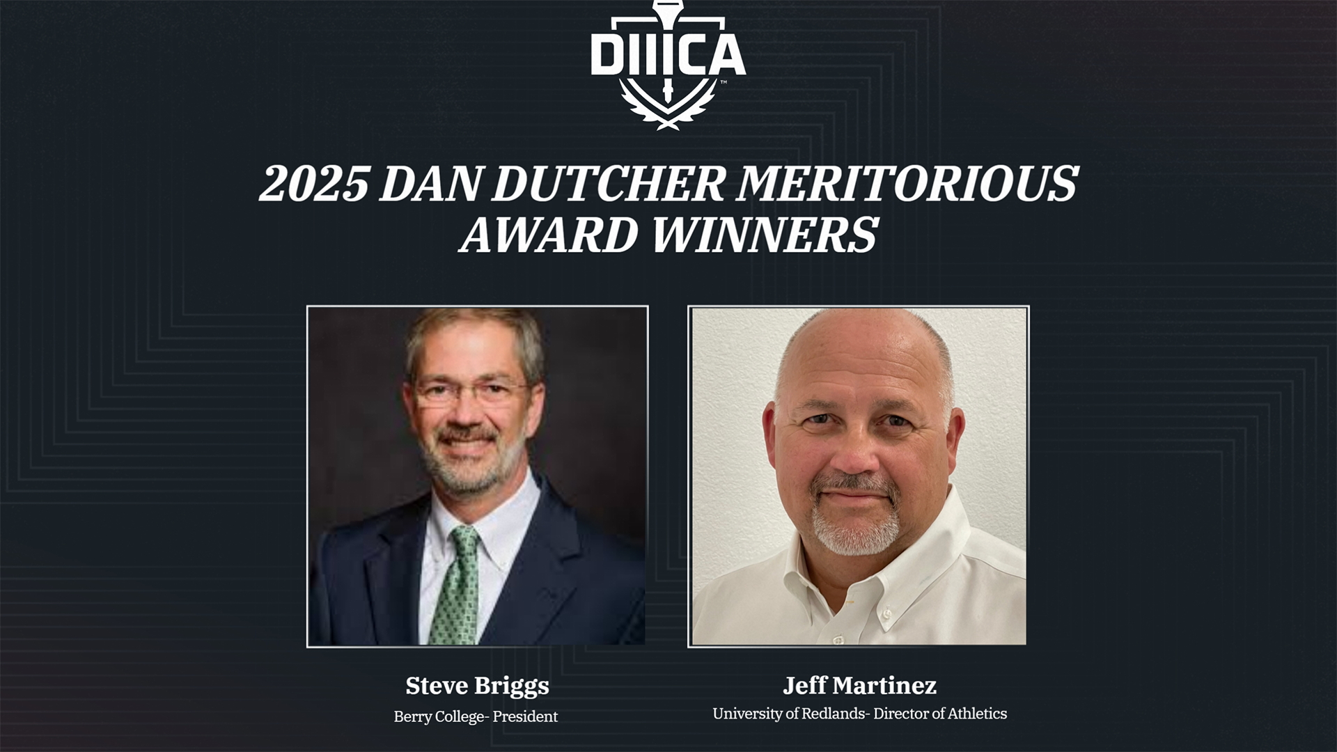 DIIICA 2025 Dutcher Award Winners