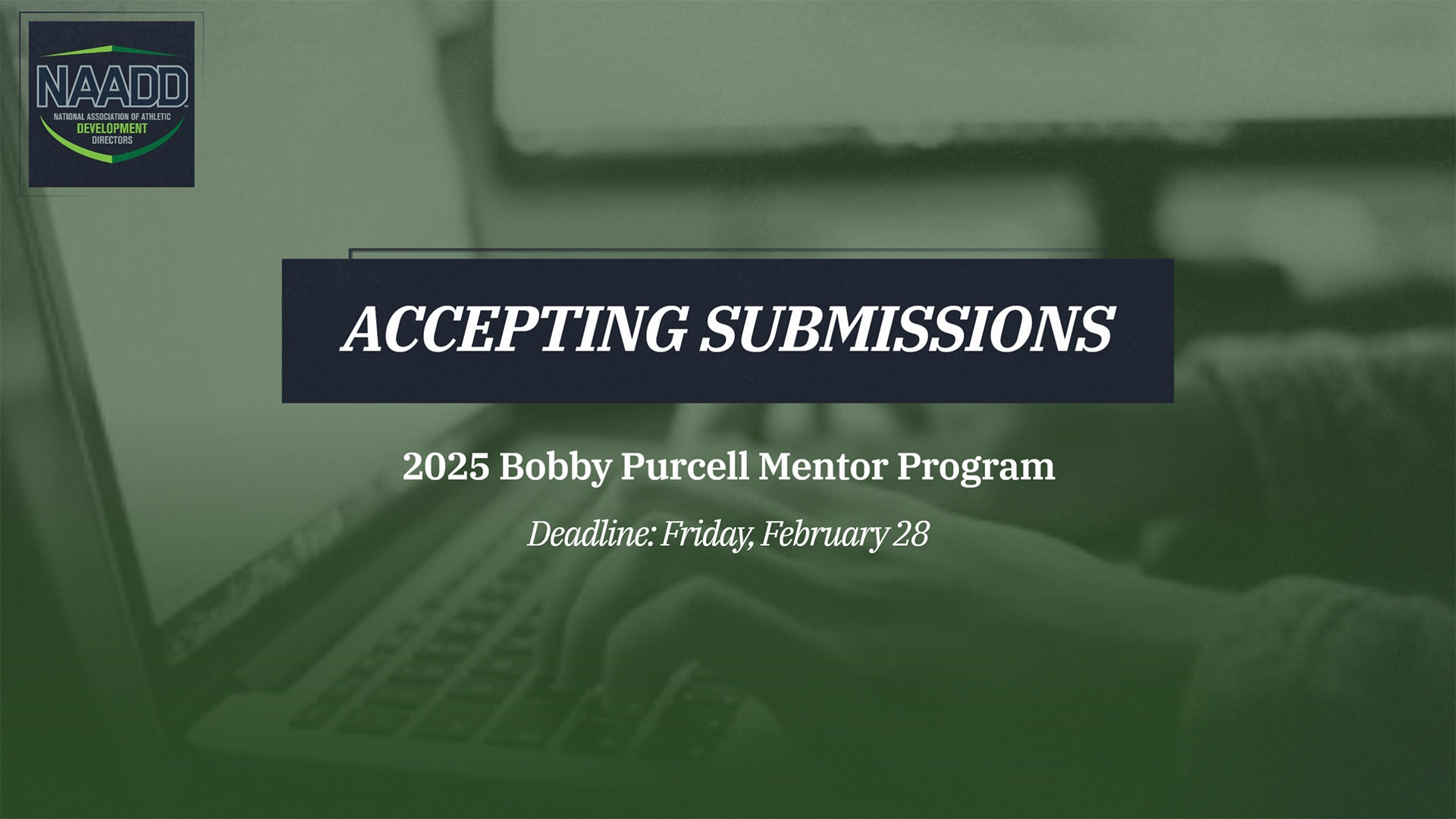 2025 Bobby Purcell Mentor Program