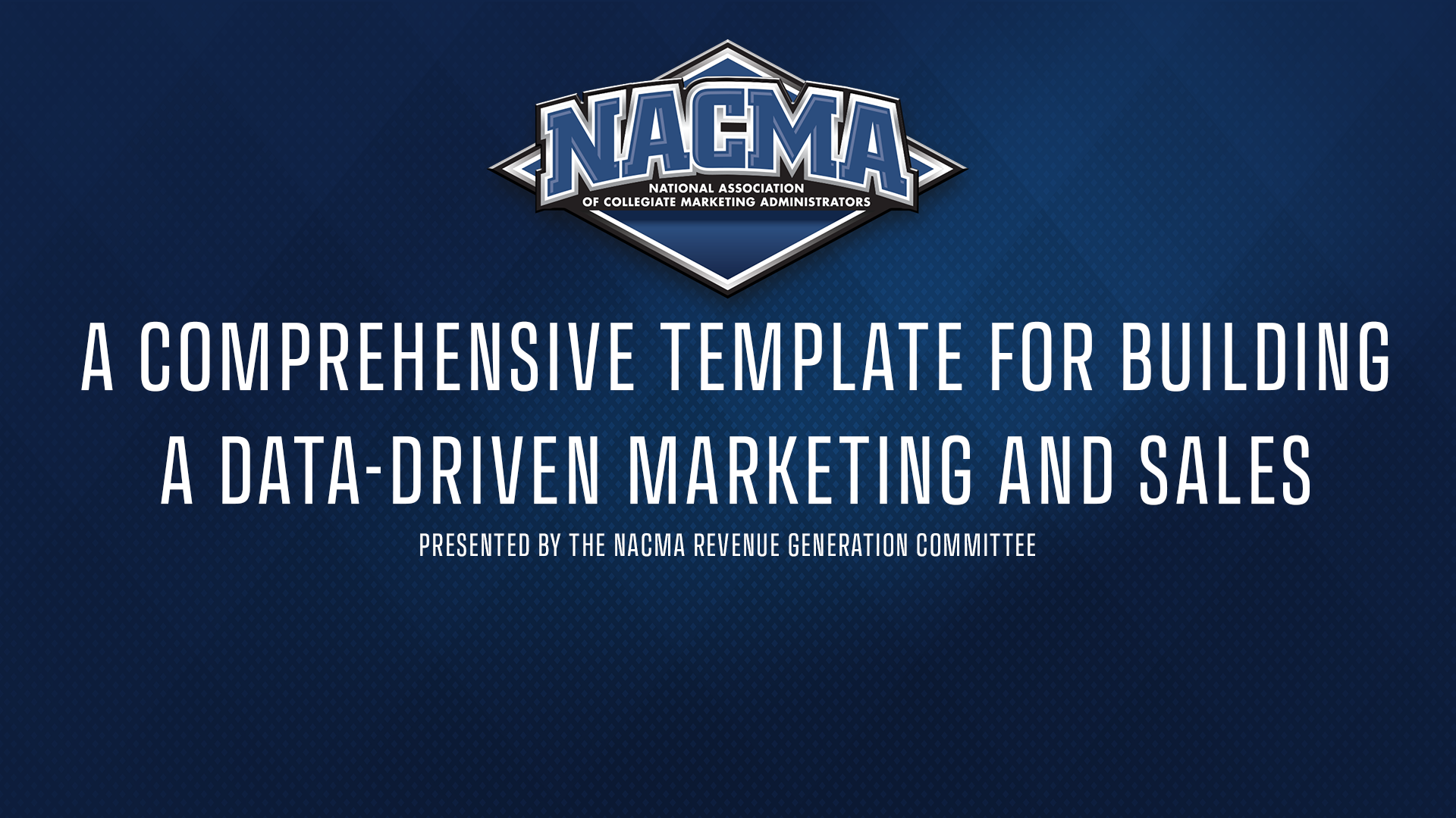 2025-26 NACMA Rev Gen