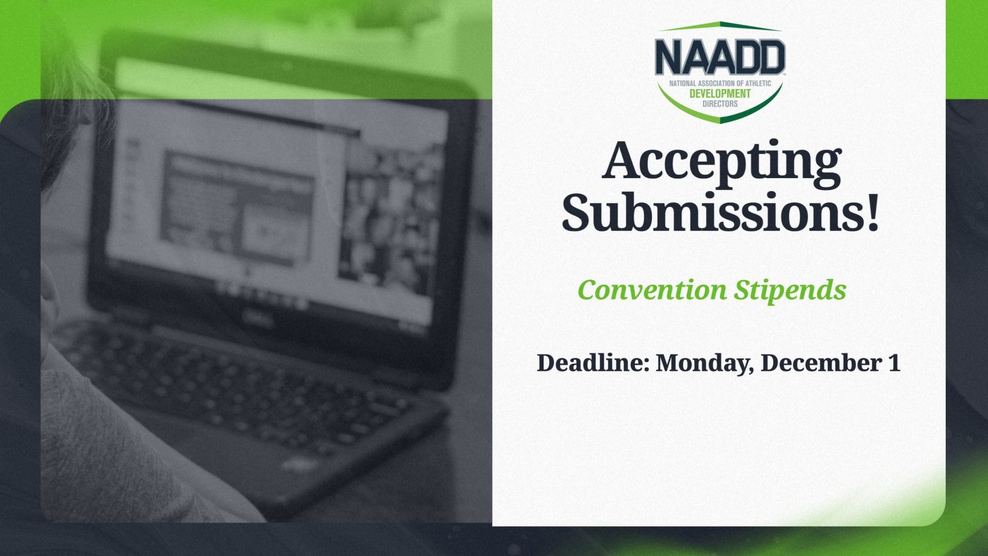 NAADD Convention Stipend