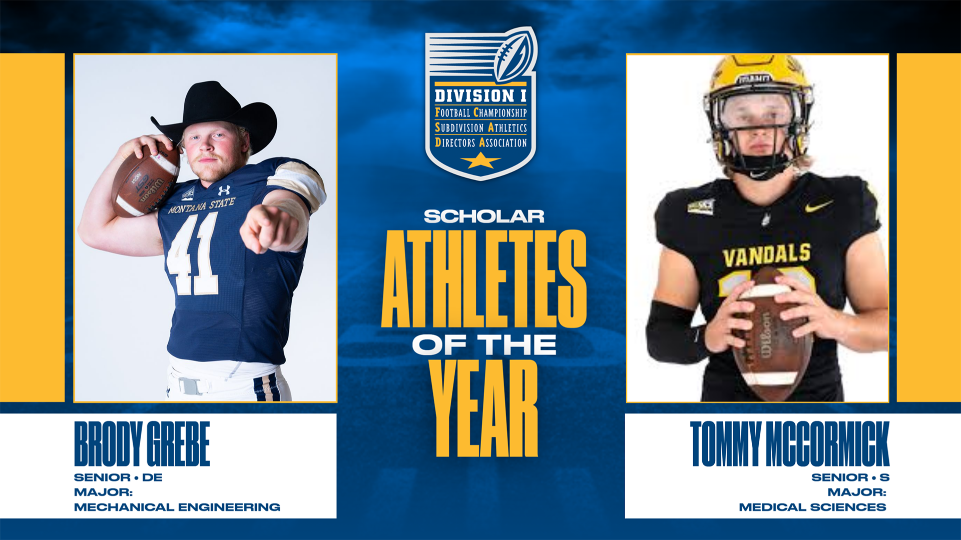 2025 FCS Scholar-Athletes