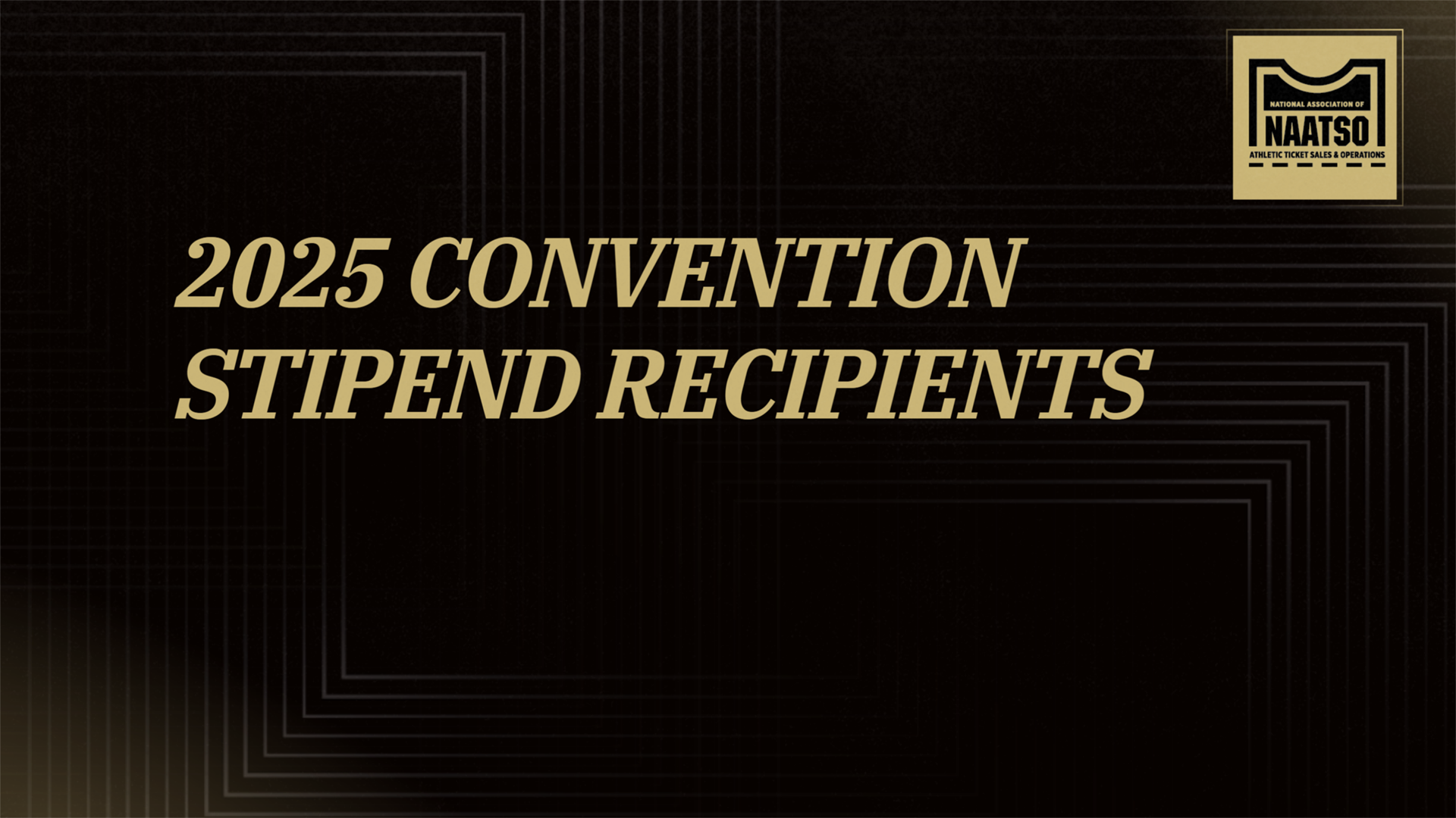 NAATSO 2024-25 Convention Stipend Winners