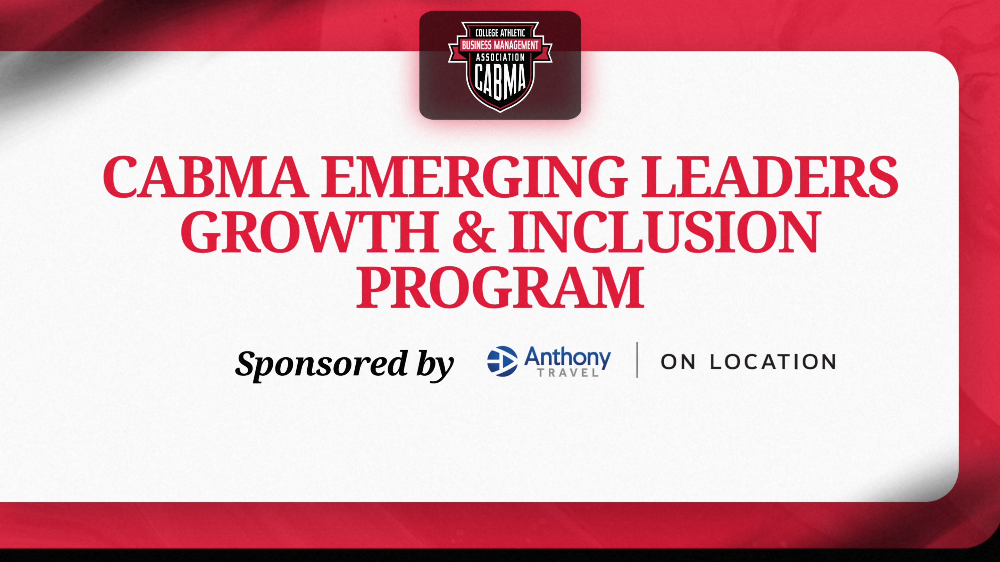 CABMA Emerging Leaders 2025