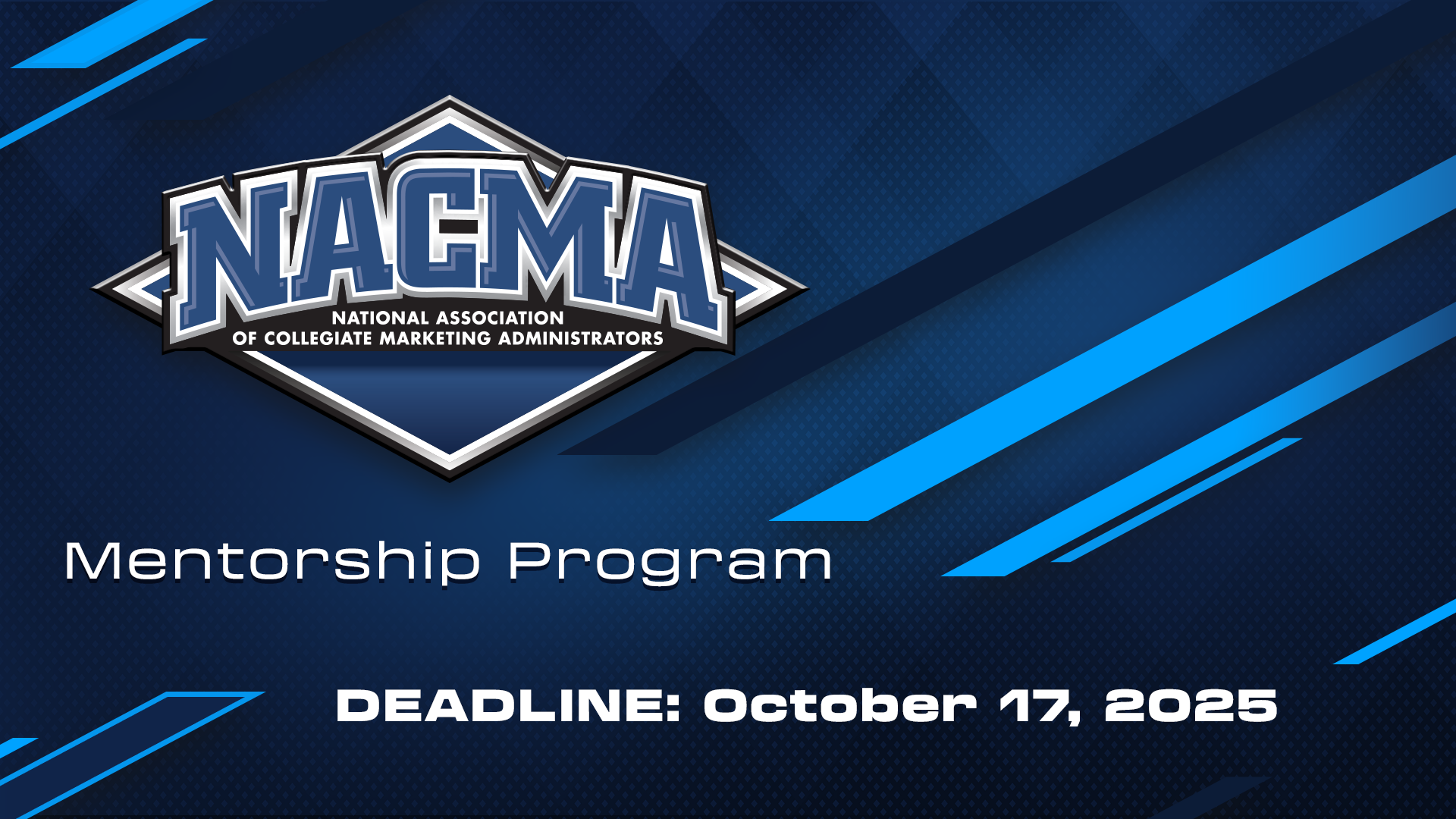 2025-26 NACMA Mentorship