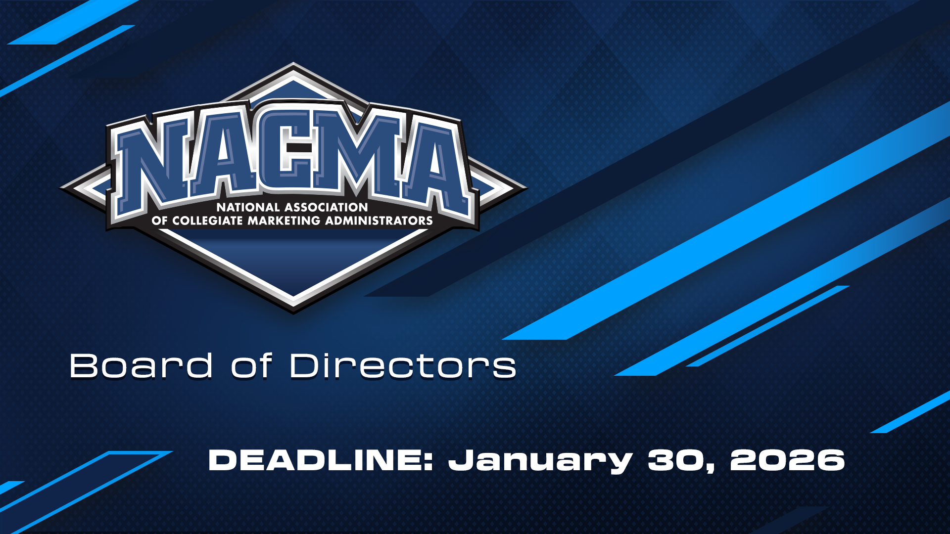 NACMA BOD 2026
