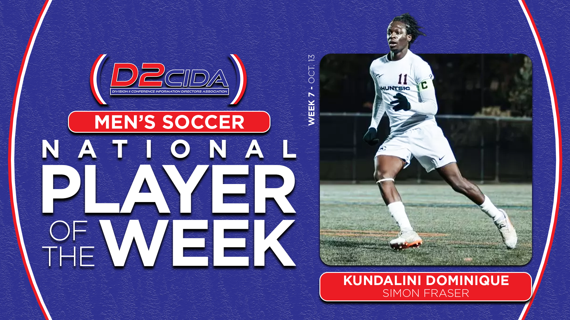 D2CIDA Men's Soccer - Oct. 13th